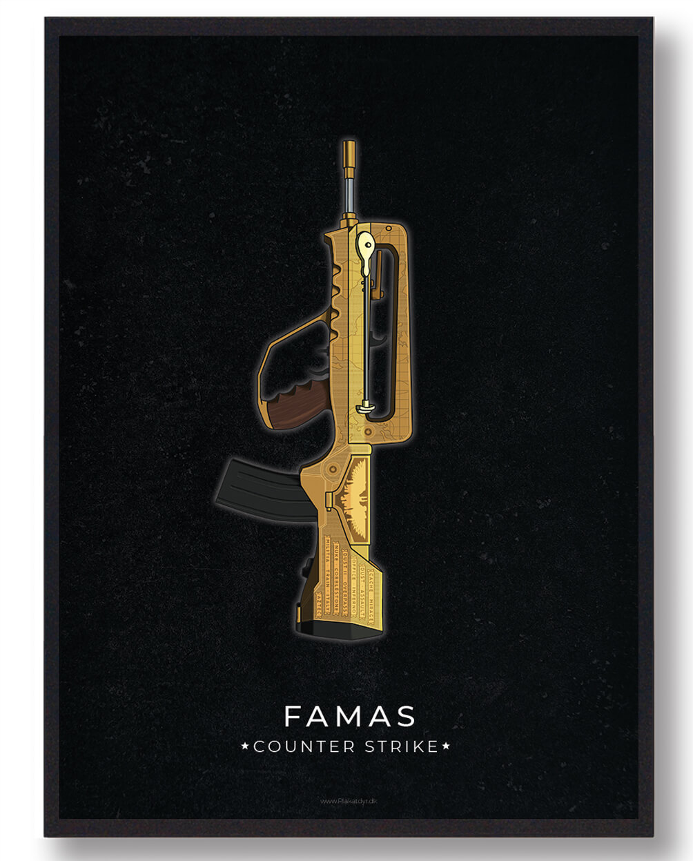 Famas Gamerplakater - Plakatdyr.dk Plakater