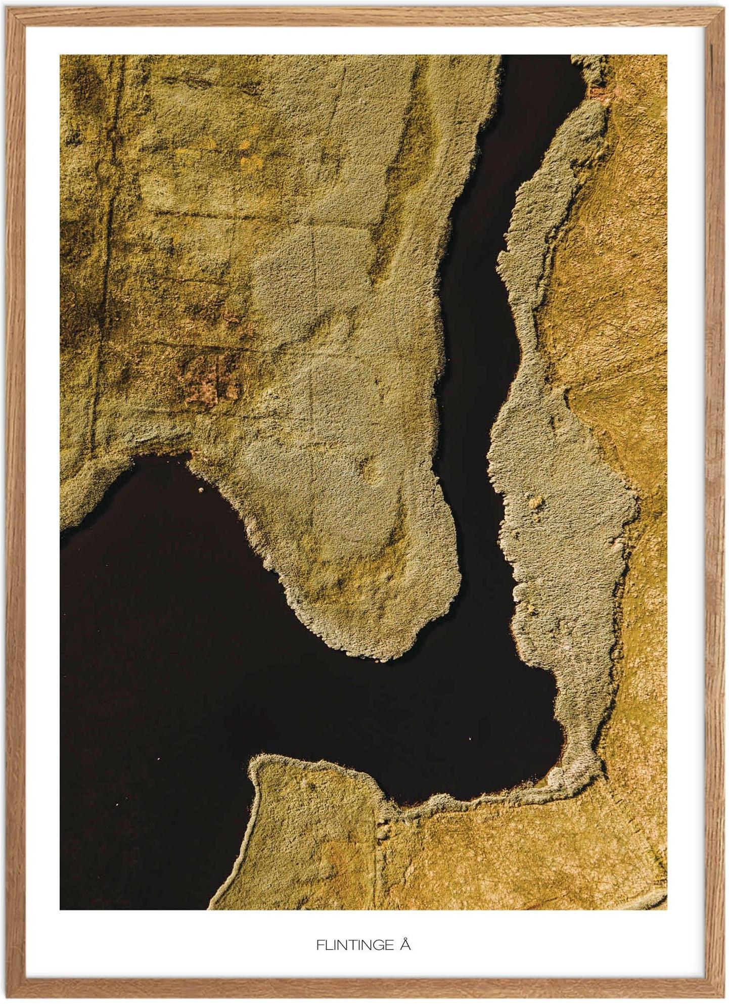 Plakat Flintinge Naturplakat Plakater Lolland Falster Plakat Plakatsnedkeren Drone Plakater - Plakatsnedkeren Plakater