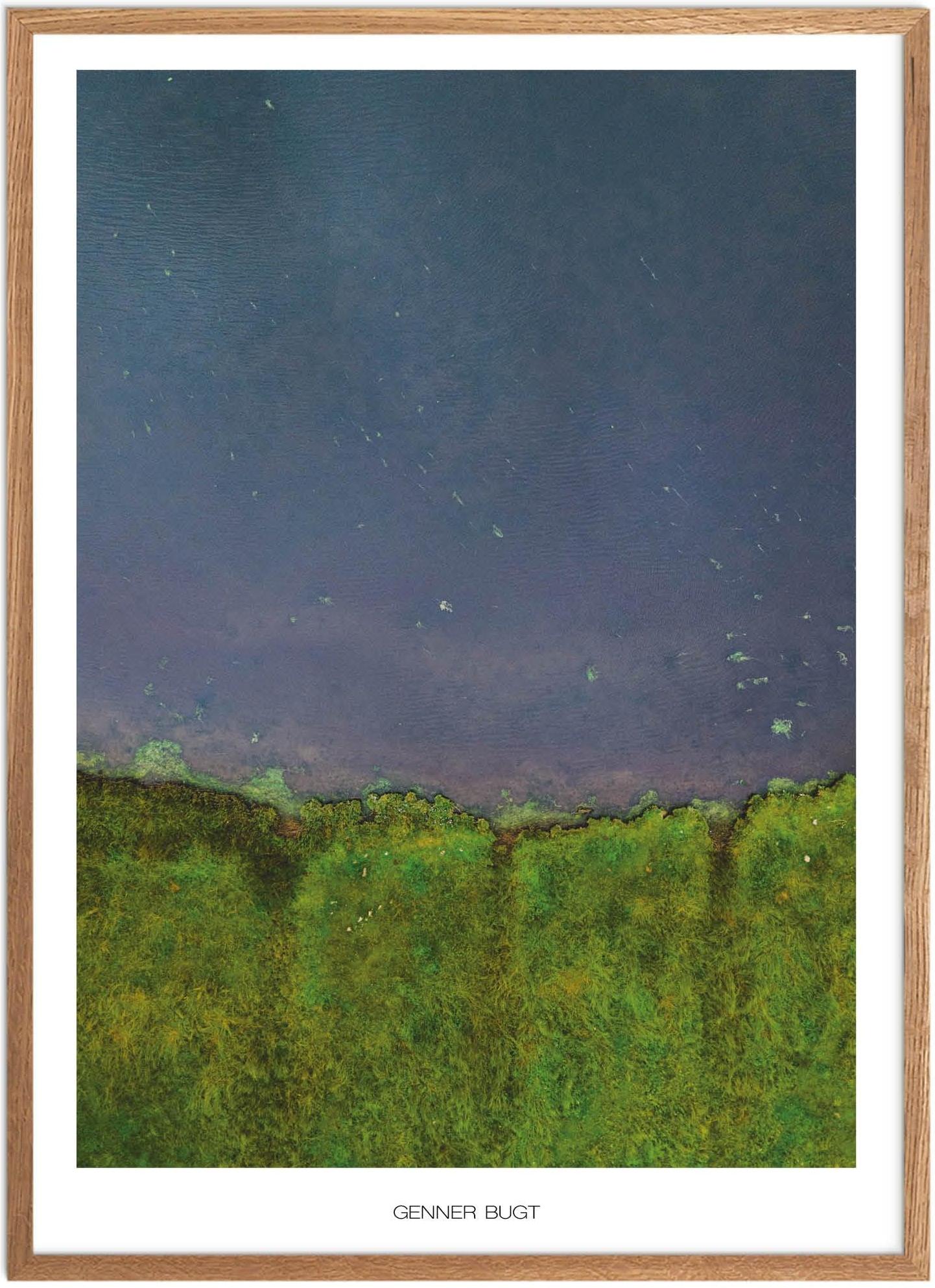 Plakat Genner Bugt Naturplakat Plakater Sydjylland Plakat Plakatsnedkeren Drone Plakater - Plakatsnedkeren Plakater