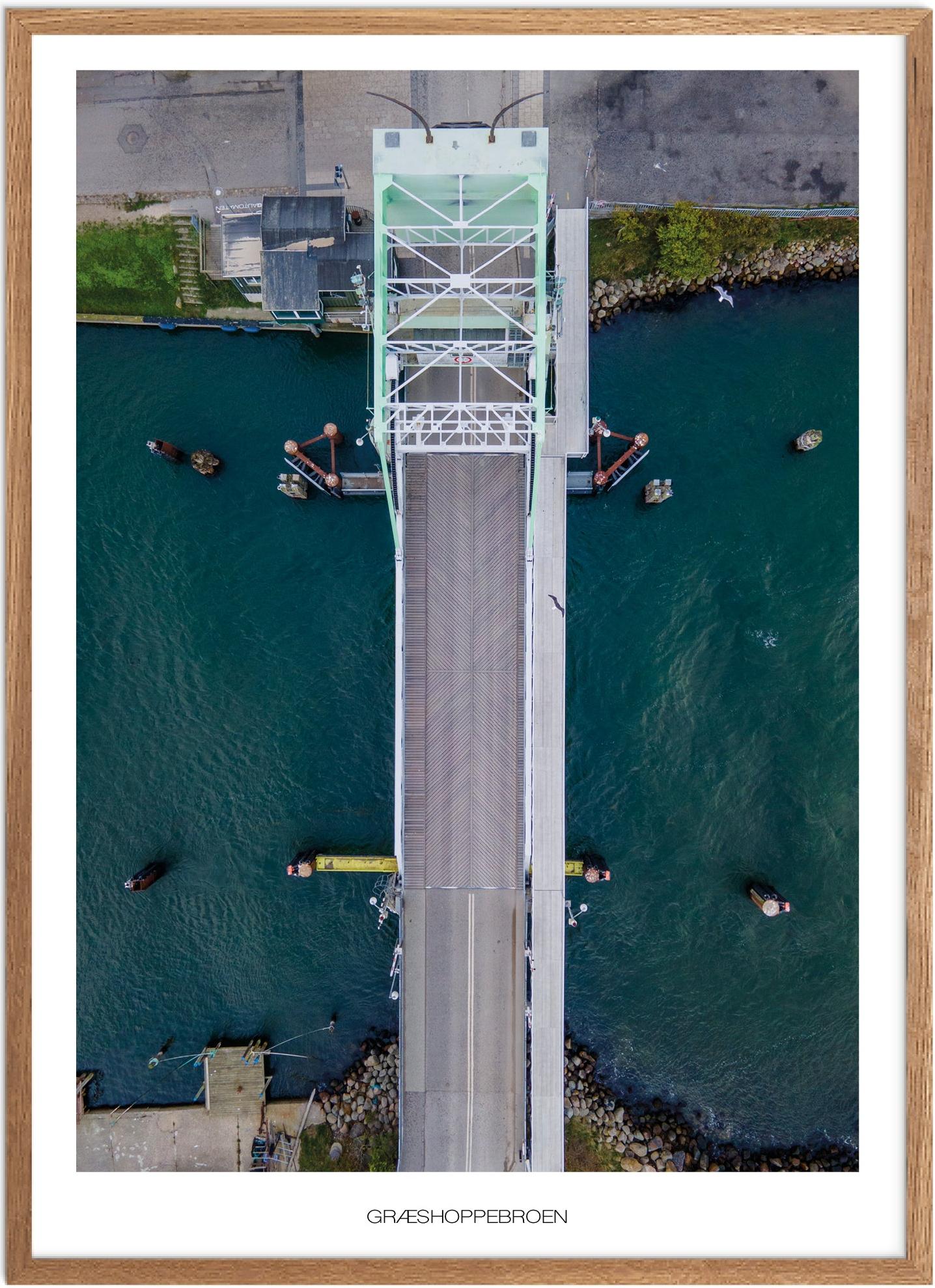 Plakat Græshoppebroen Naturplakat Recommended Products Seguno Plakat Plakatsnedkeren Drone Plakater - Plakatsnedkeren Plakater