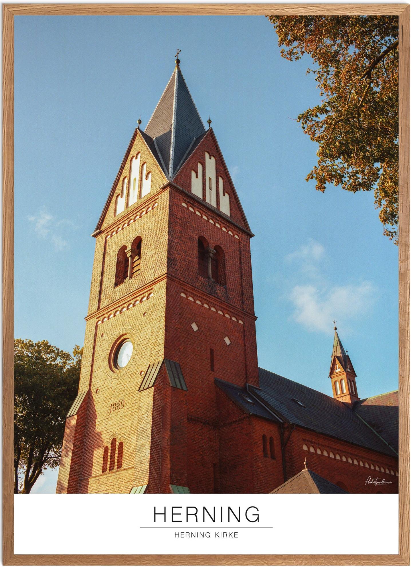 Plakat Herning Kirke Naturplakat Recommended Products Seguno Plakat Plakatsnedkeren - Plakatsnedkeren Plakater