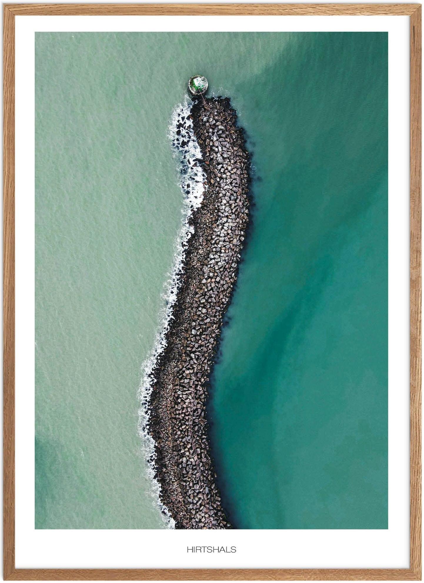 Plakat Hirtshals Naturplakat Plakater Nordjylland Plakat Plakatsnedkeren Drone Plakater - Plakatsnedkeren Plakater