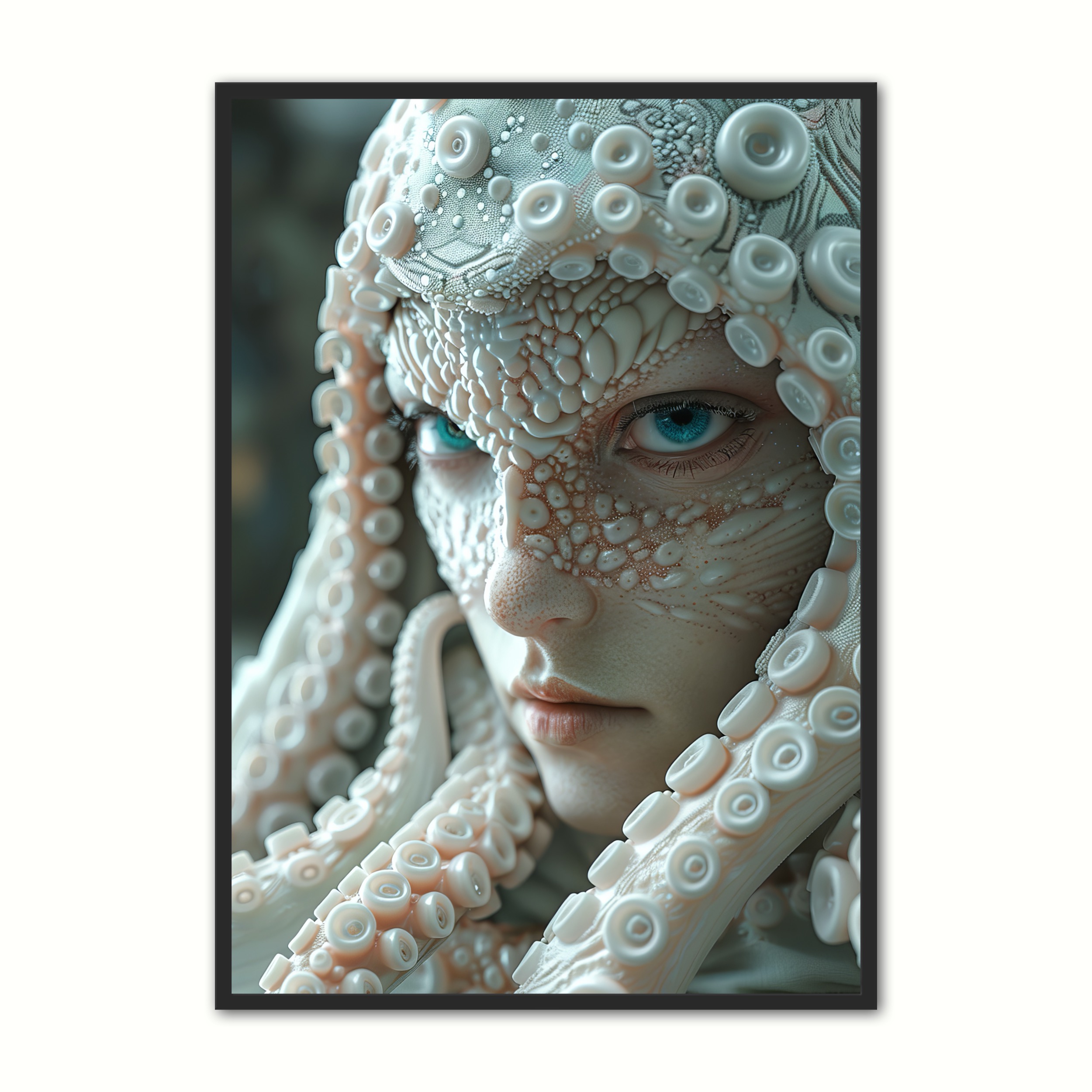 Plakat Med Hybrid Albino Octopus Fantasi Plakat - Ny Plakat Plakater