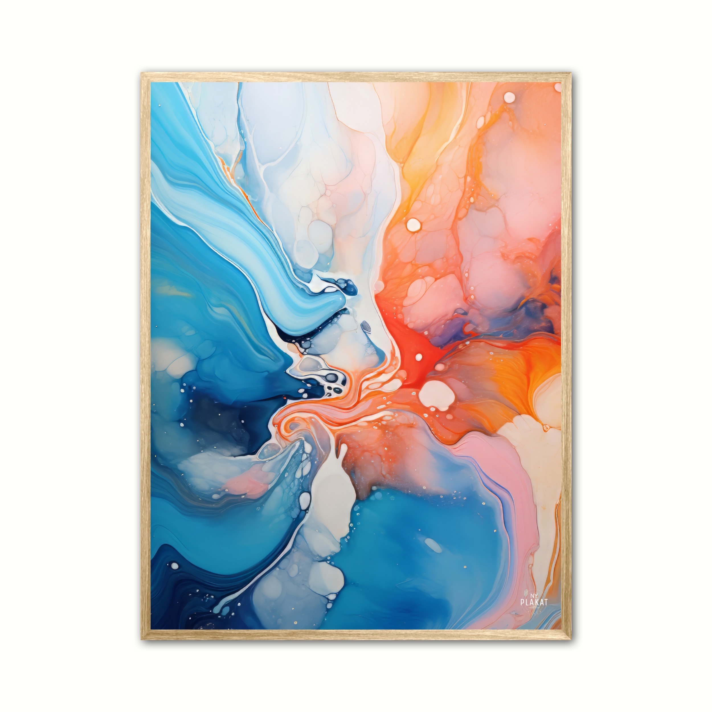 Plakat Med Celestial Chromatics Abstrakt - Ny Plakat Plakater