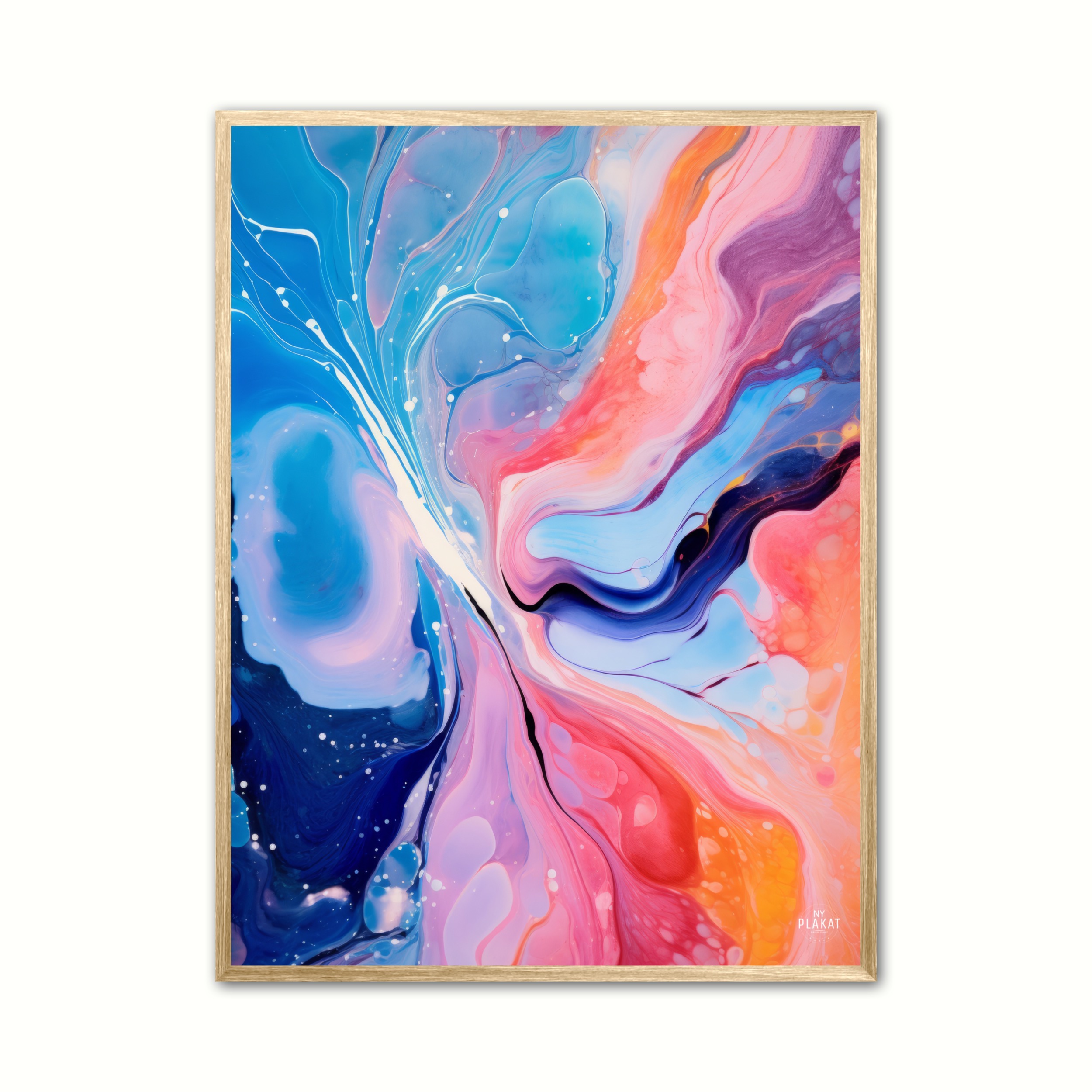 Plakat Med Enchanted Mlange Abstrakt - Ny Plakat Plakater