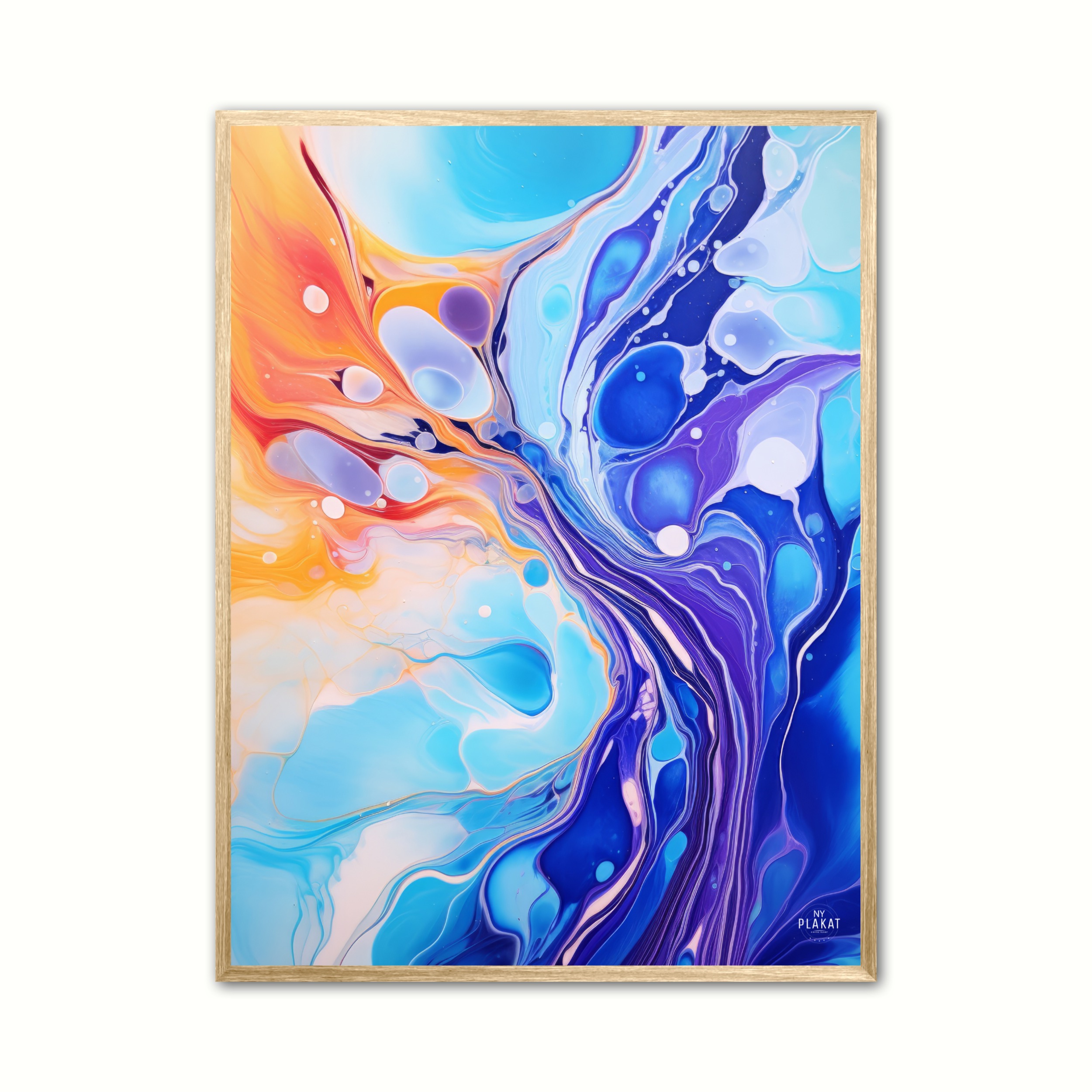 Plakat Med Enigmatic Embellishments Abstrakt - Ny Plakat Plakater