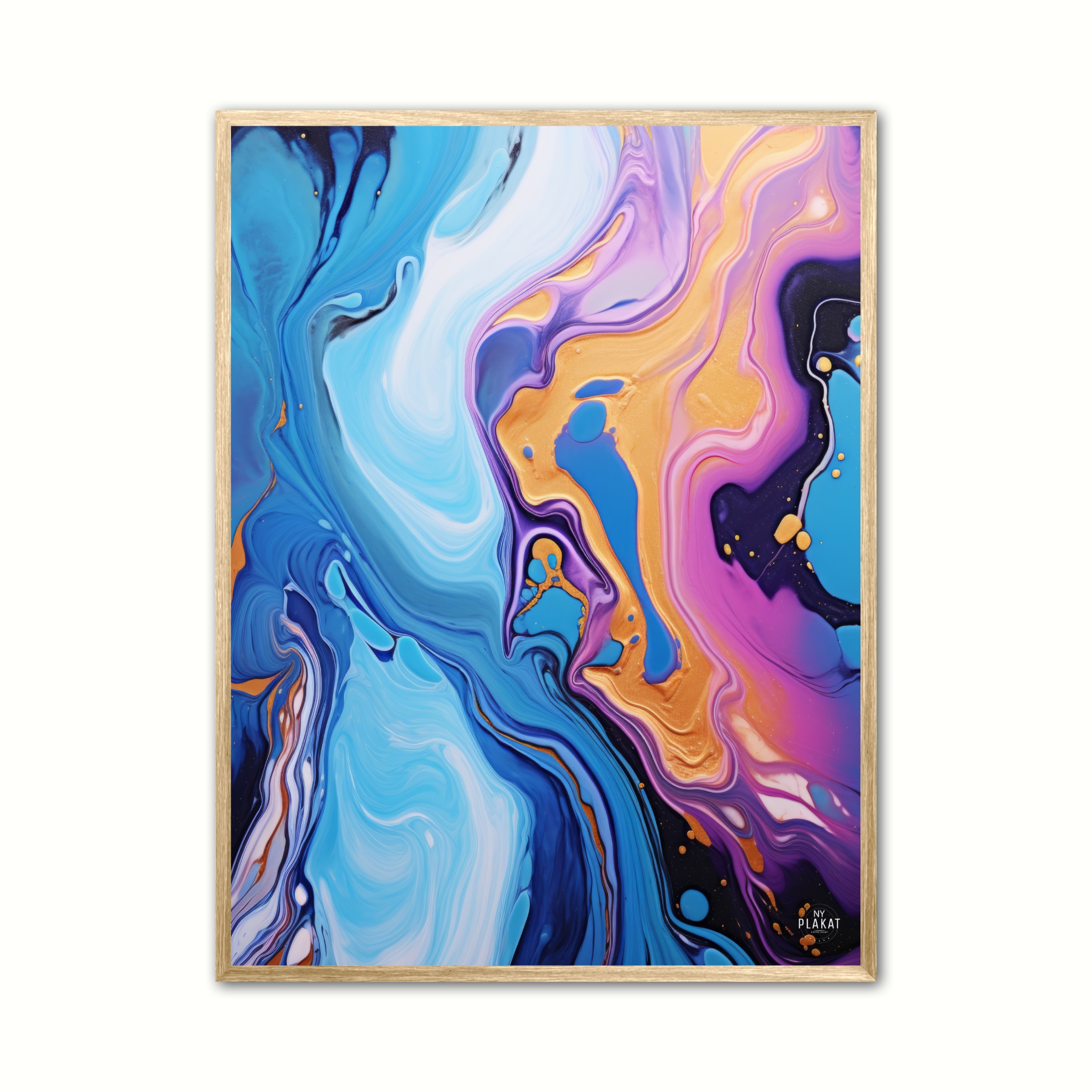 Mesmerizing Mixtures Plakat Abstrakt - Ny Plakat Plakater