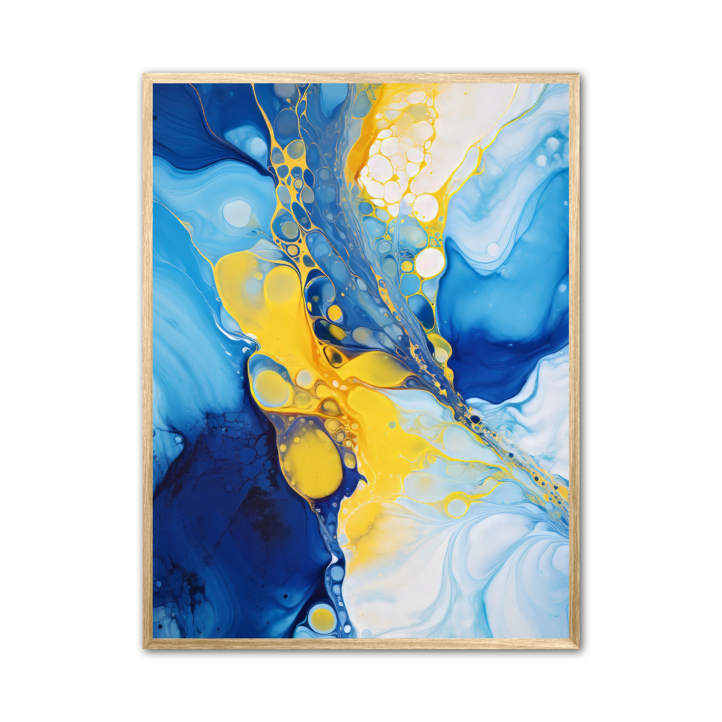 Marble Swirls Plakat Abstrakt - Ny Plakat Plakater