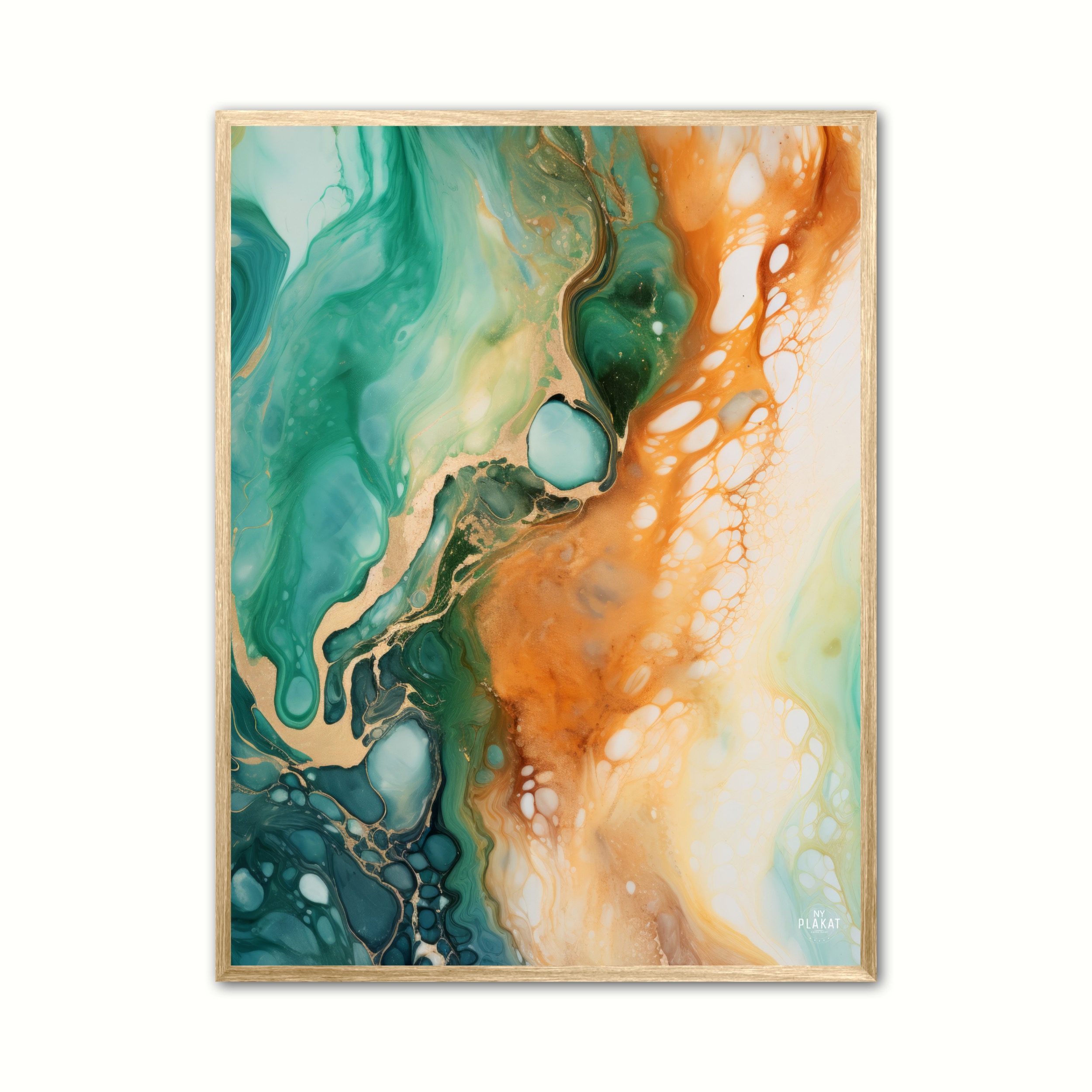 Plakat Med Intuitive Visions Abstrakt - Ny Plakat Plakater