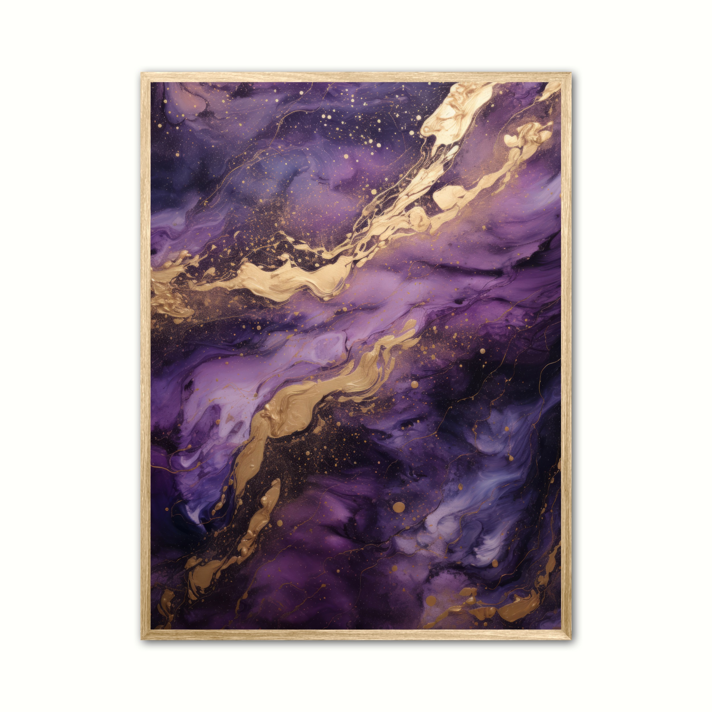 Plakat Med Ethereal Skies Abstrakt - Ny Plakat Plakater