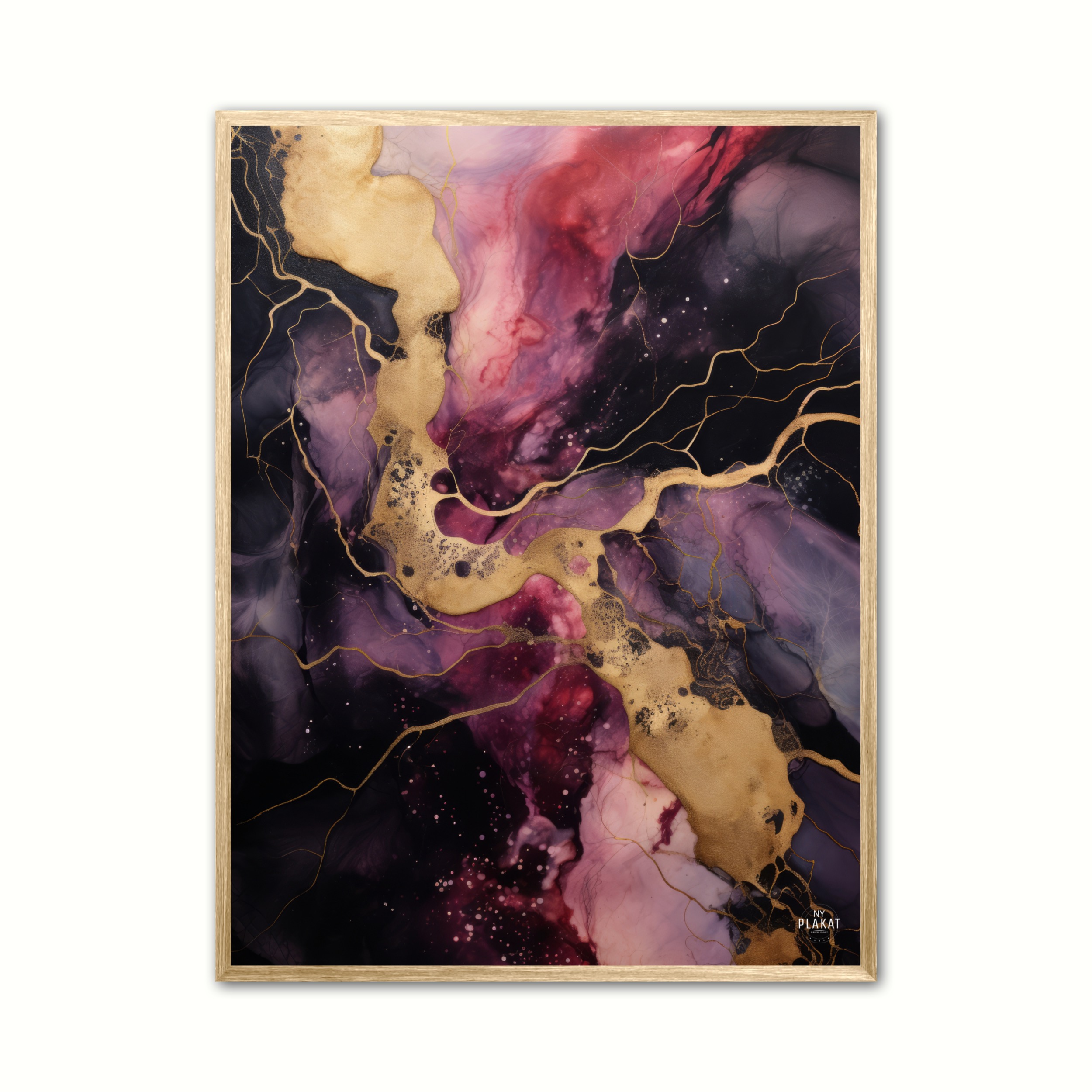 Plakat Med Cosmic Palette Abstrakt - Ny Plakat Plakater