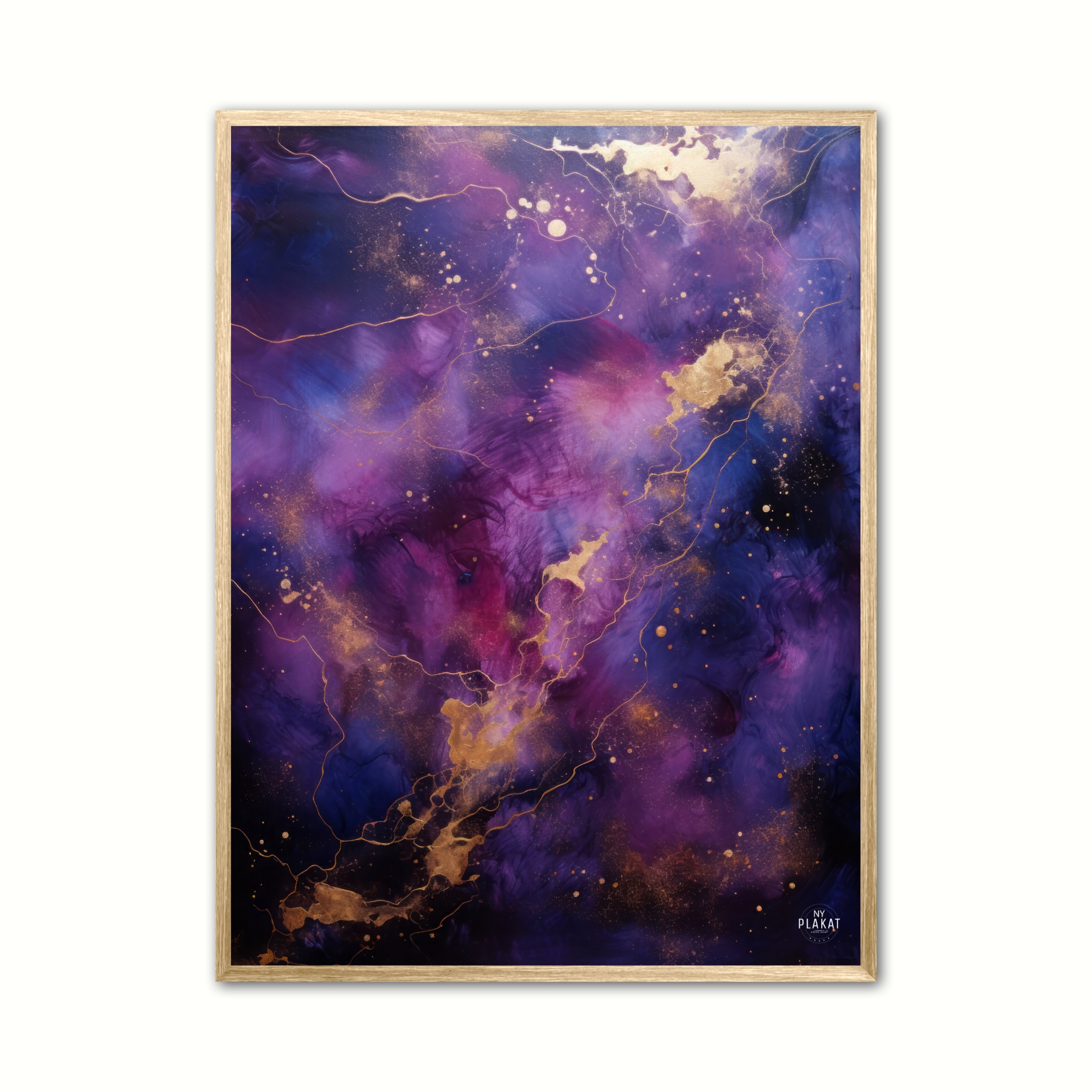Mysterious Space Plakat Abstrakt - Ny Plakat Plakater