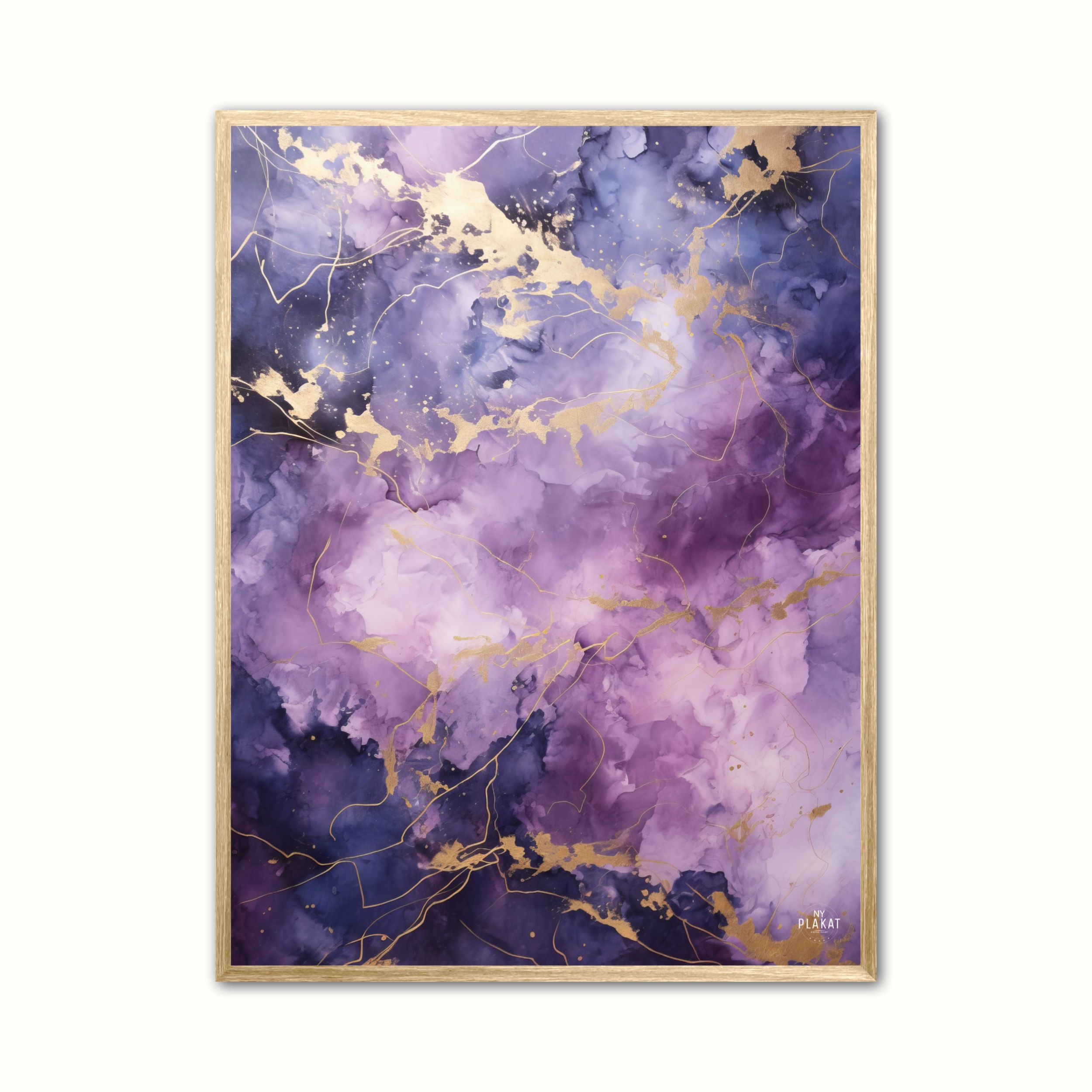 Stellar Elegance Abstrakt Plakat - Ny Plakat Plakater
