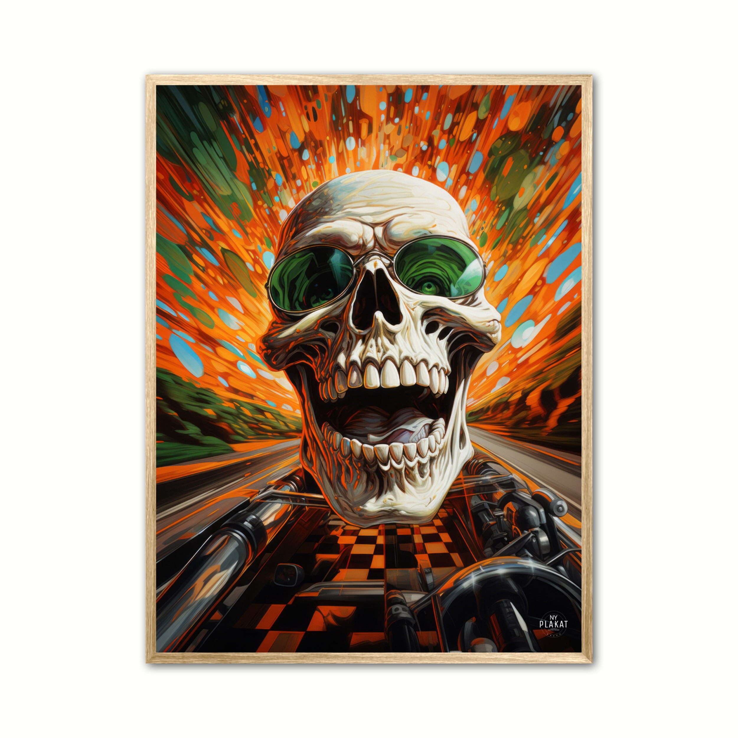 Skull Speed Plakat - Ny Plakat Plakater