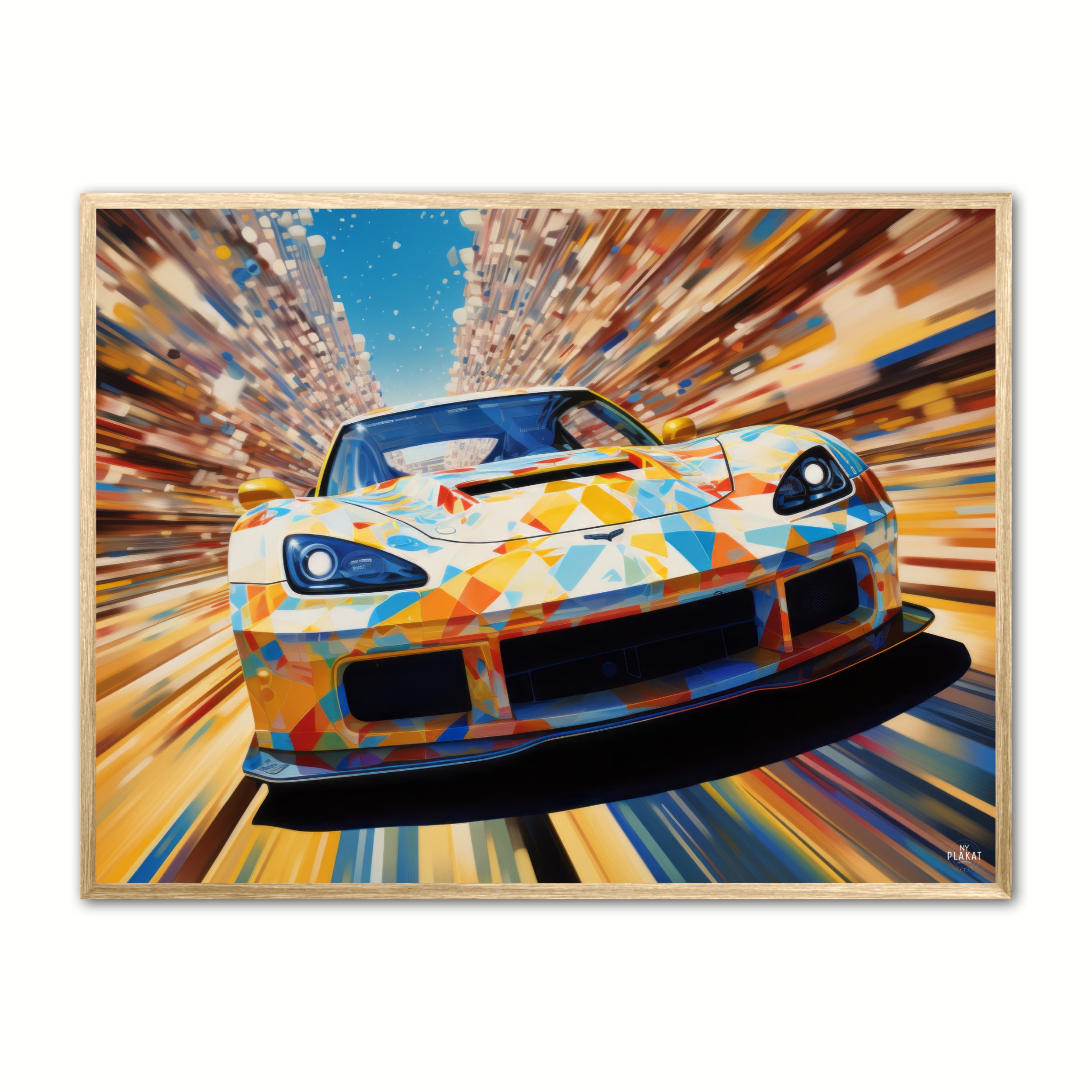 Racecar Fantasy Plakat - Ny Plakat Plakater