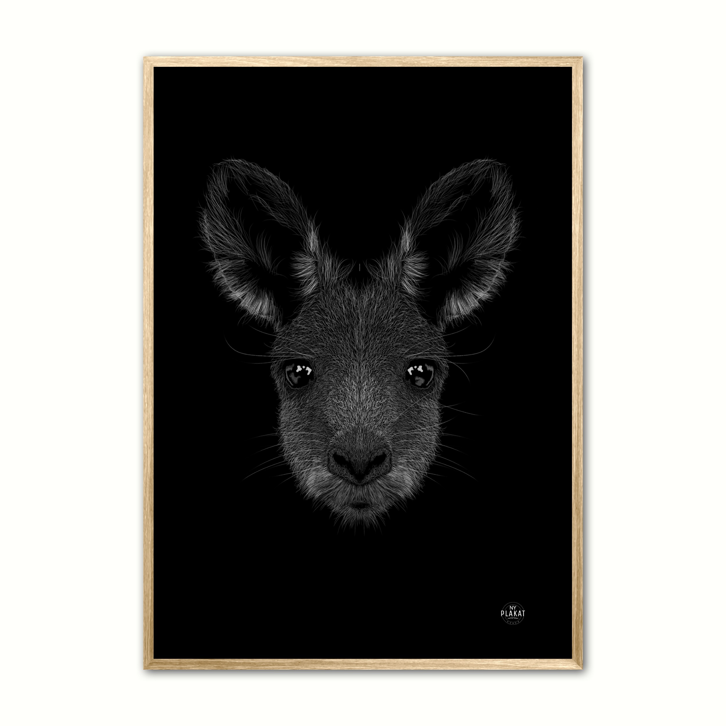 Knguru Scribble Plakat - Ny Plakat Plakater