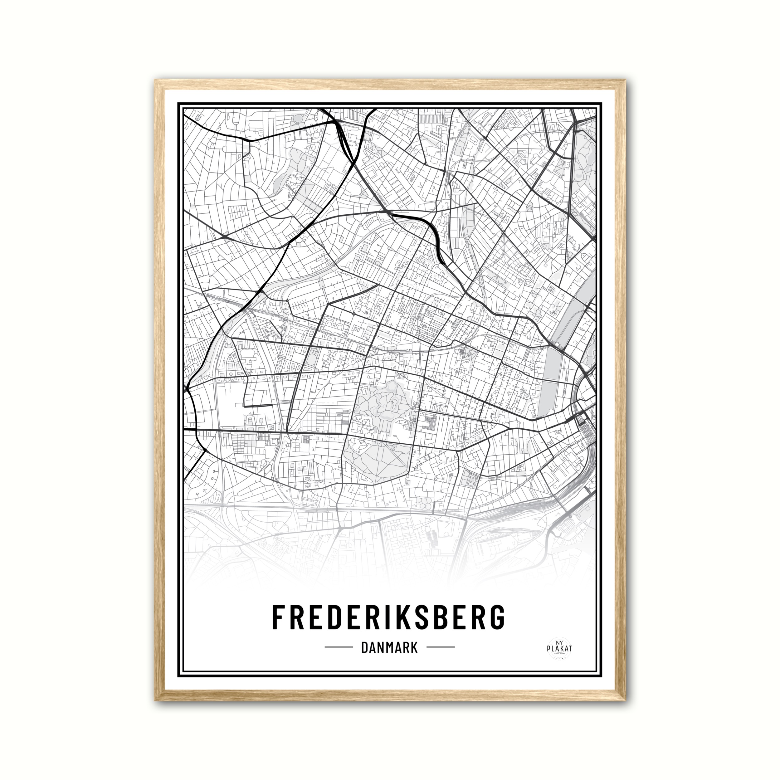 Plakat Med Frederiksberg Plakat - Ny Plakat Plakater