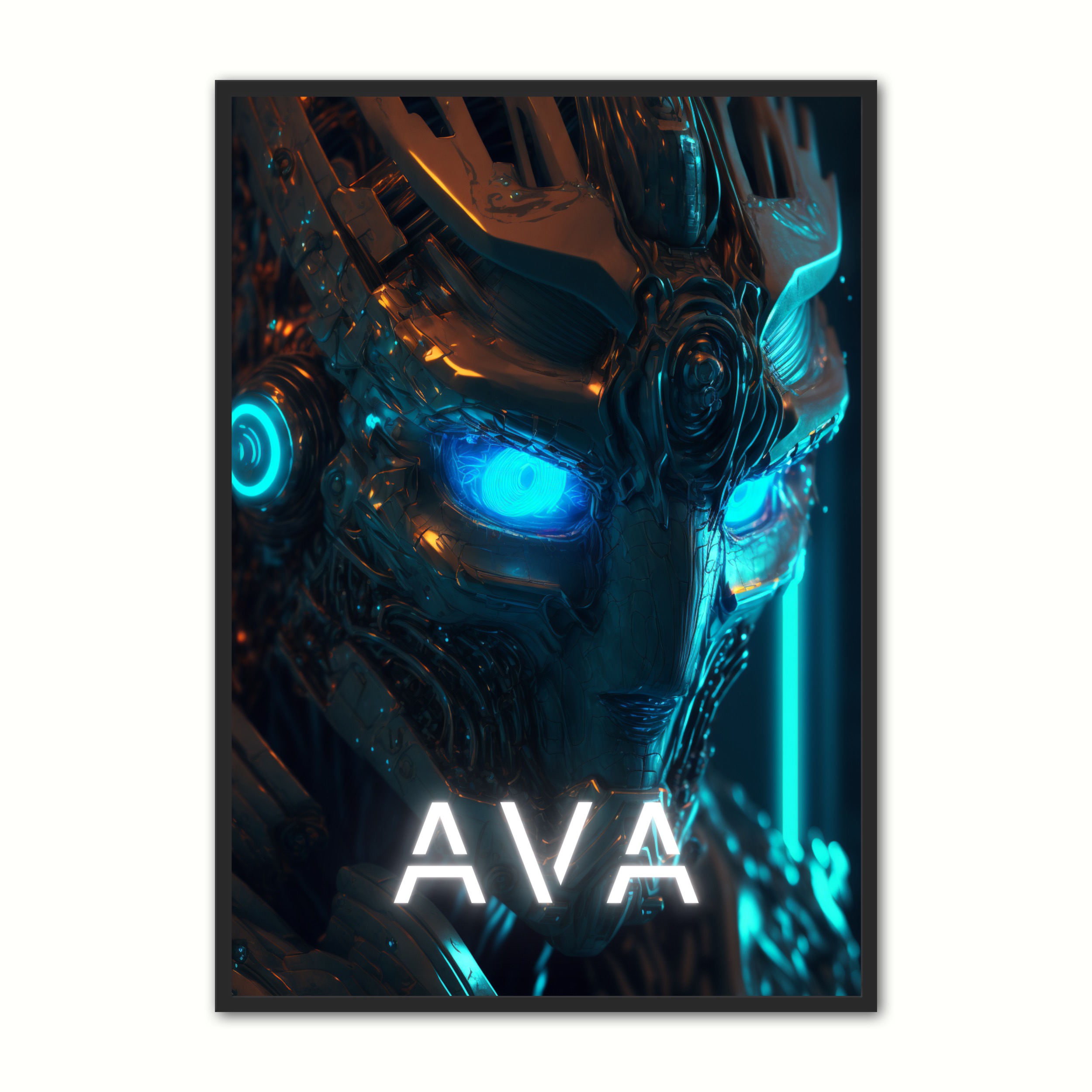 Plakat Med Ava Android - Ny Plakat Plakater