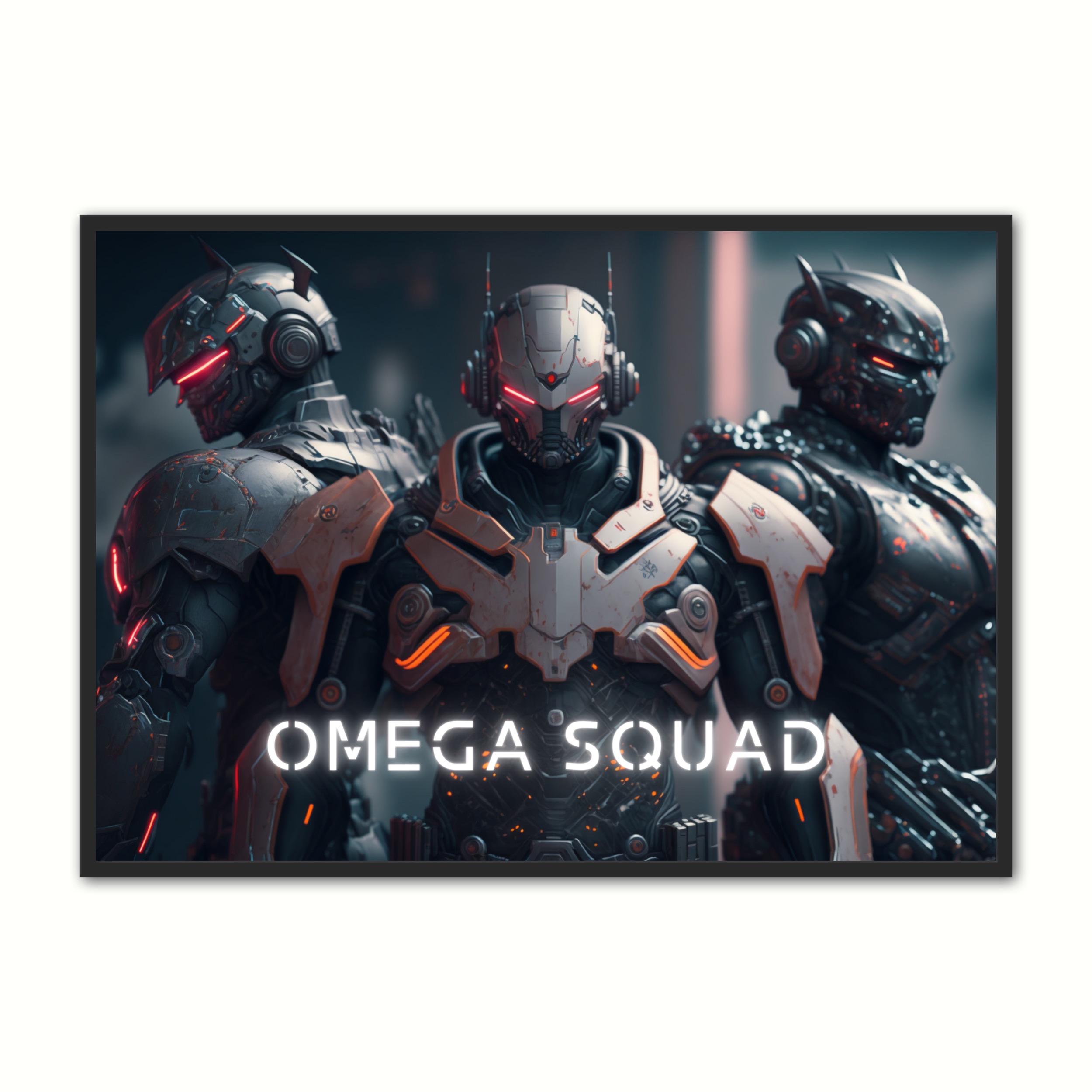Plakat Med Omega Squad Android - Ny Plakat Plakater