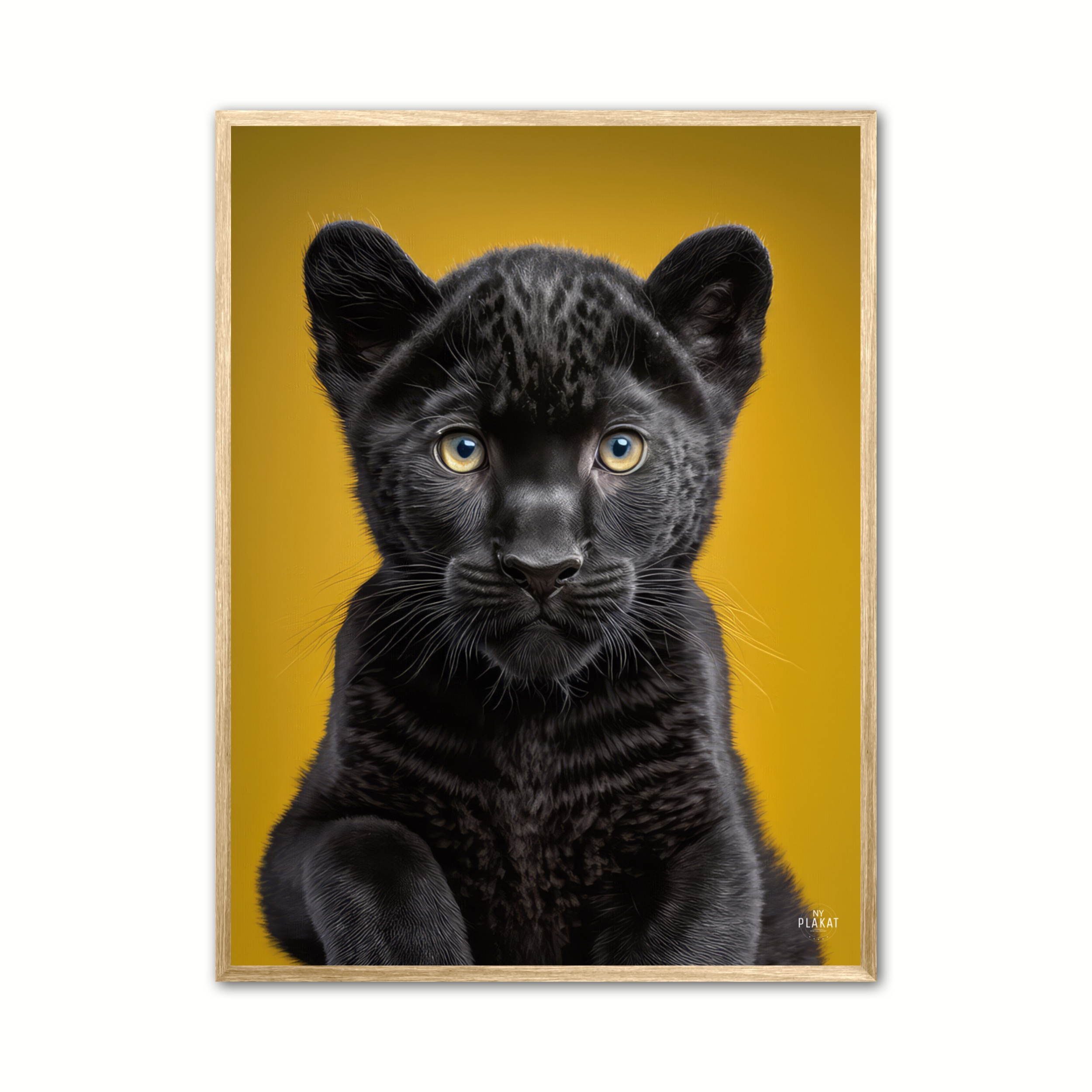 Panter Plakat Gul - Ny Plakat Plakater