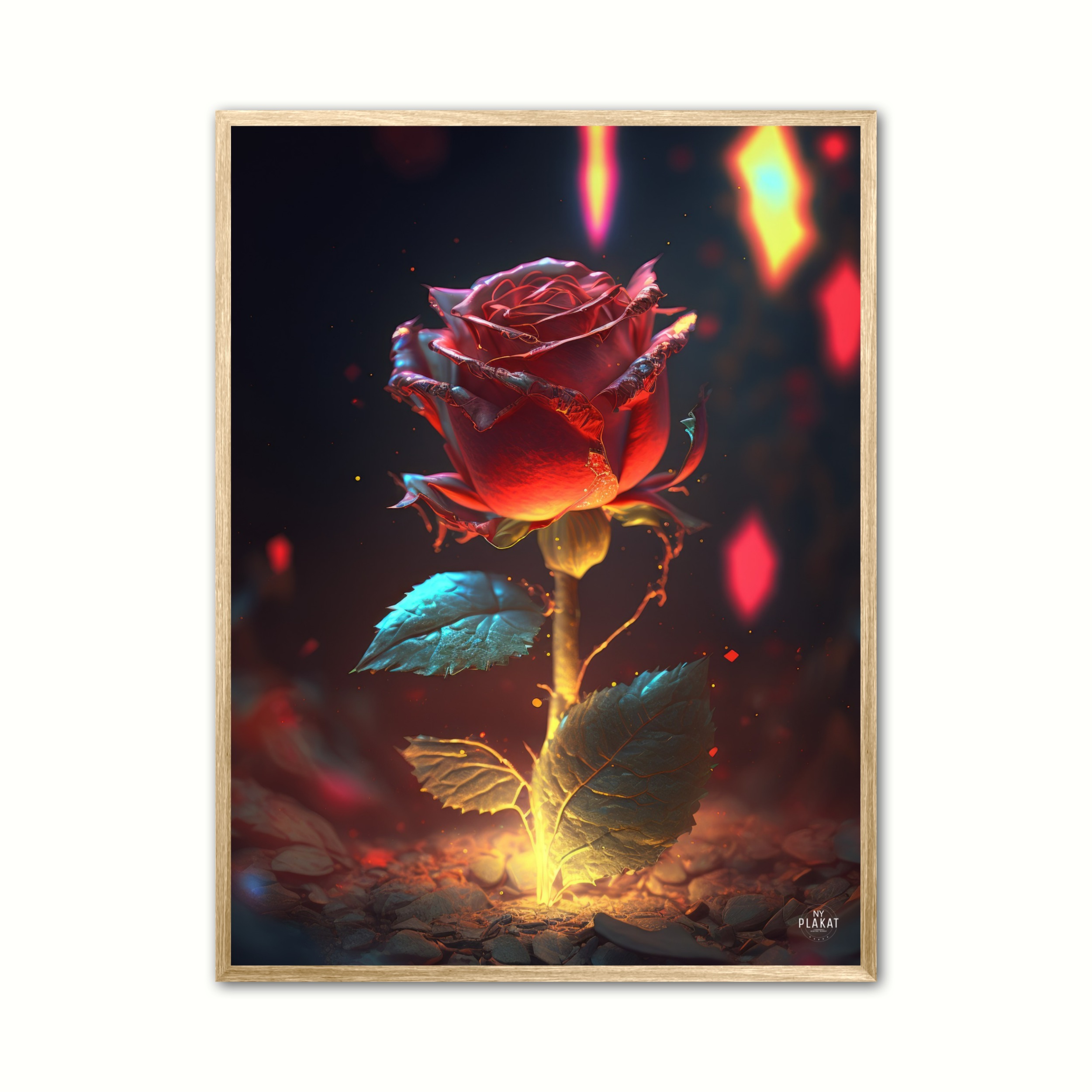 Rose Plakat Naturplakat - Ny Plakat Plakater