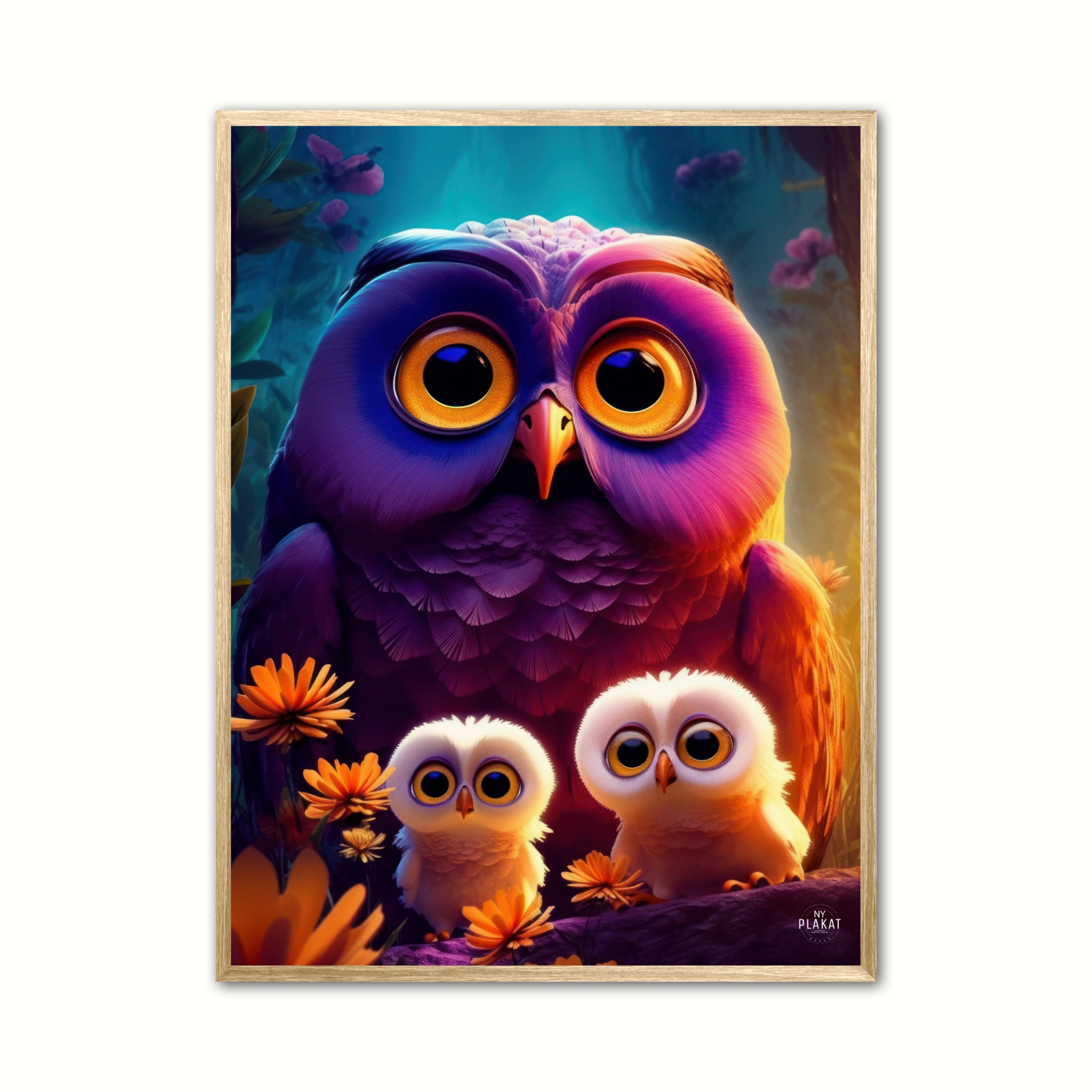 Plakat Med Pepper Coco Jinx Ugle - Ny Plakat Plakater