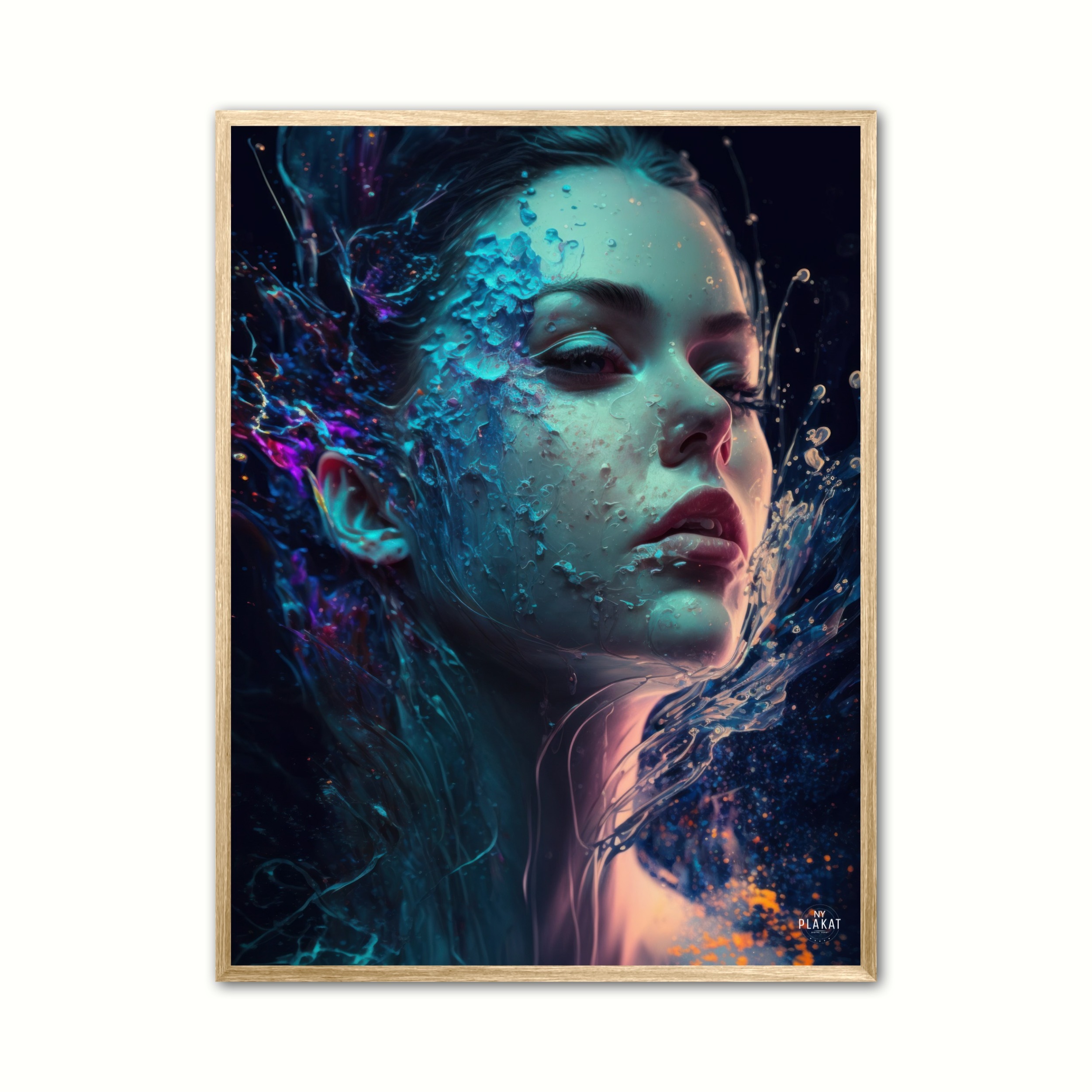 Plakat Med Freedom Splash - Ny Plakat Plakater