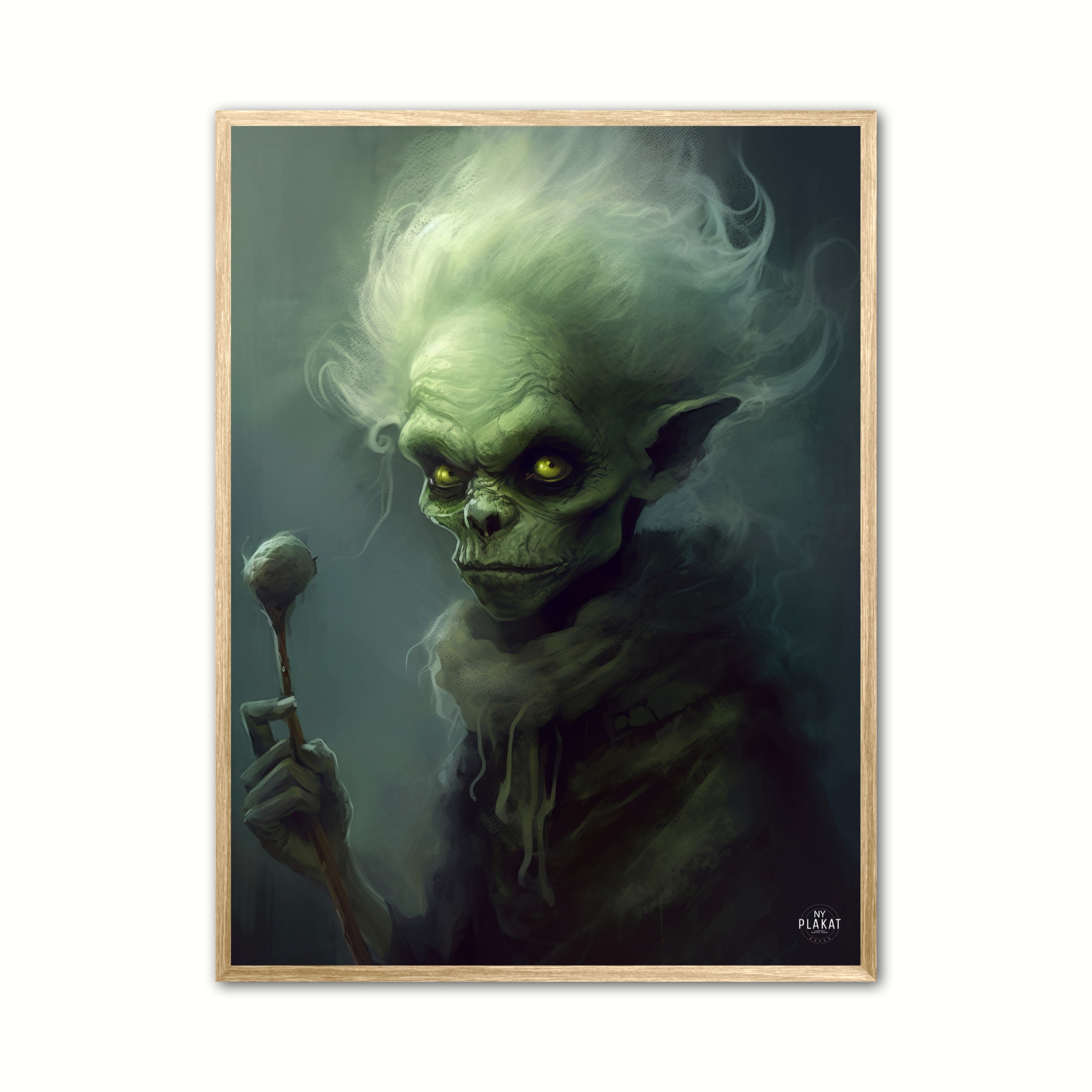 The Haunting Gnomish Sorcerer Fantasi Plakat - Ny Plakat Plakater