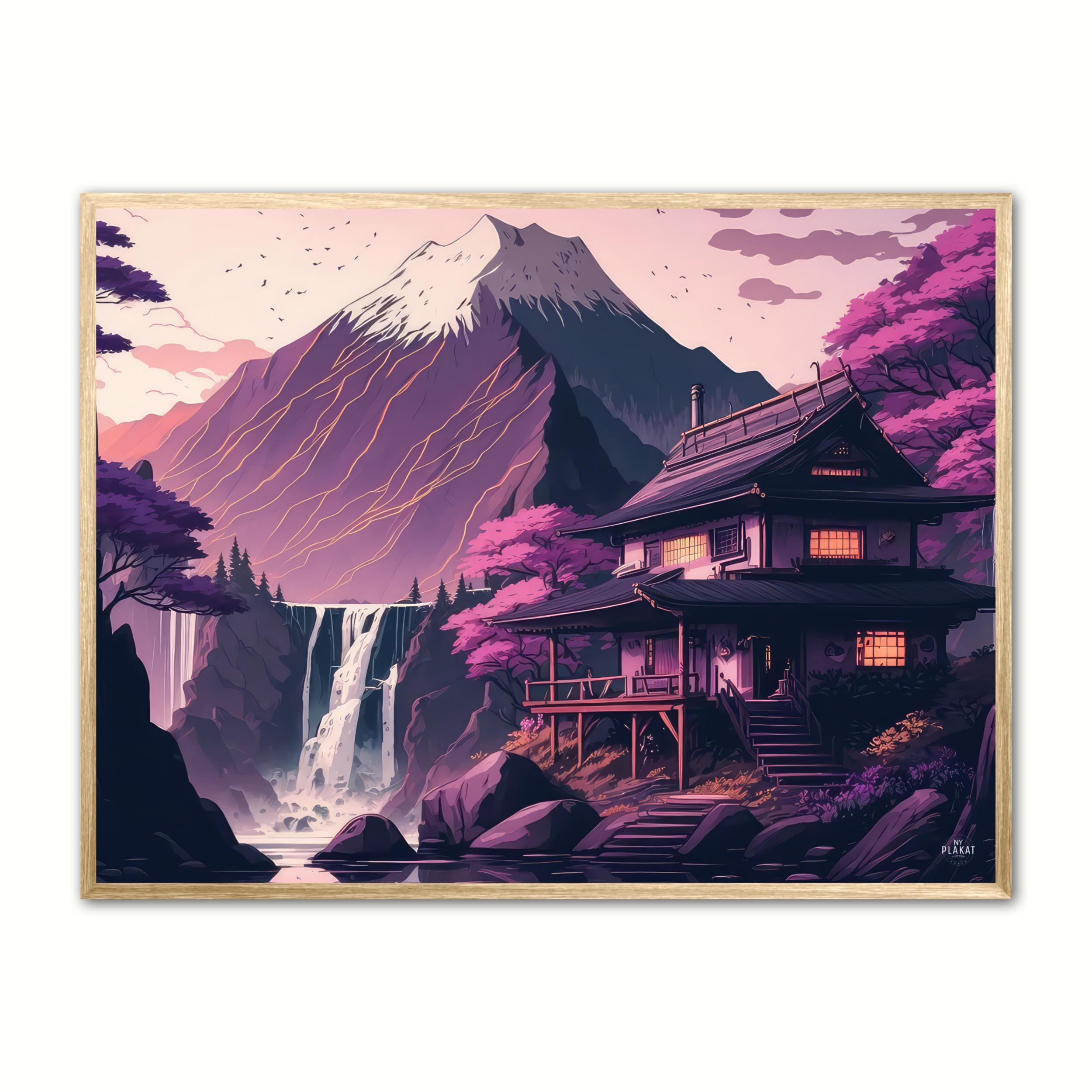 Plakat Med Japanese Silence Ron - Ny Plakat Plakater