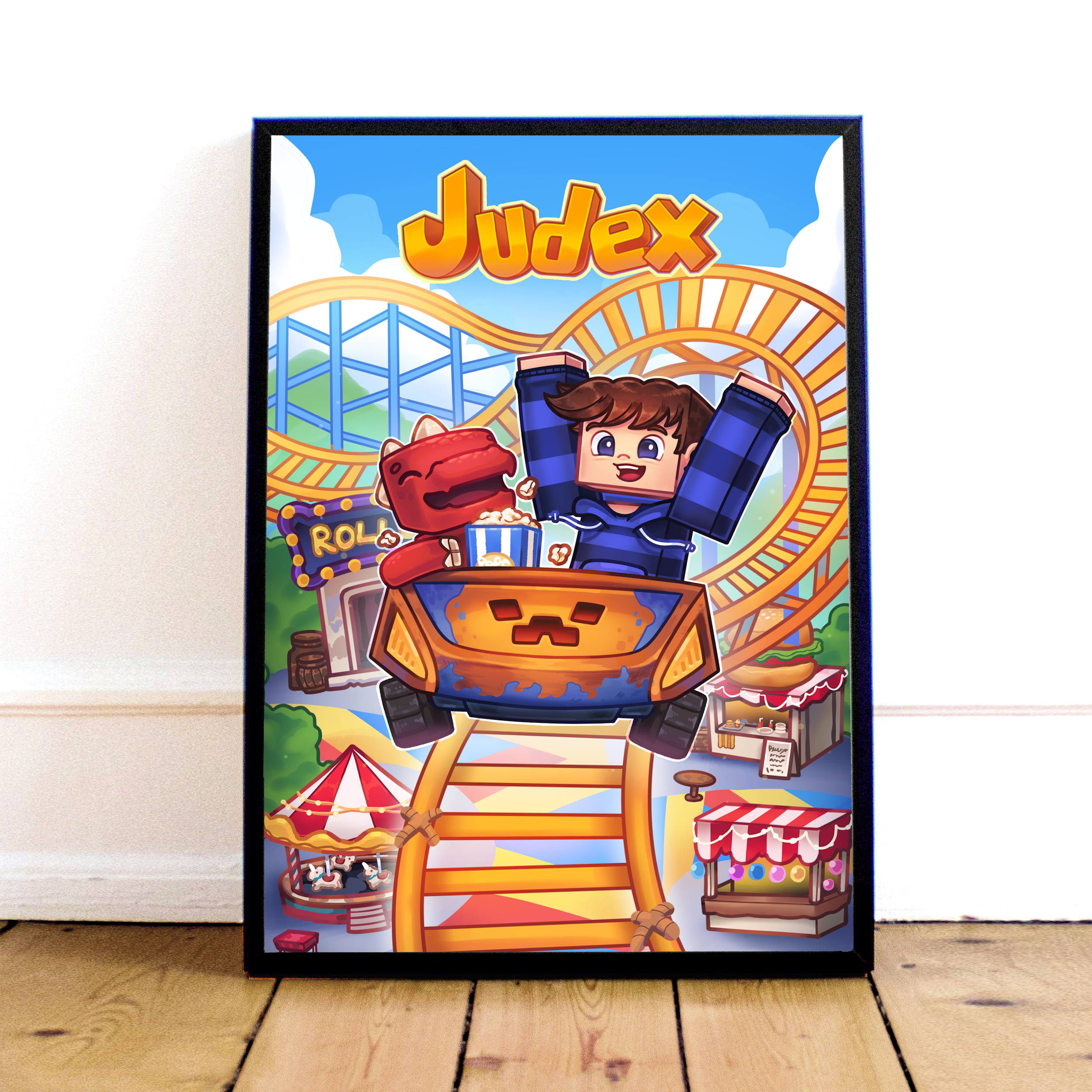 Judex Dino Plakat Geekd - Judex Plakater