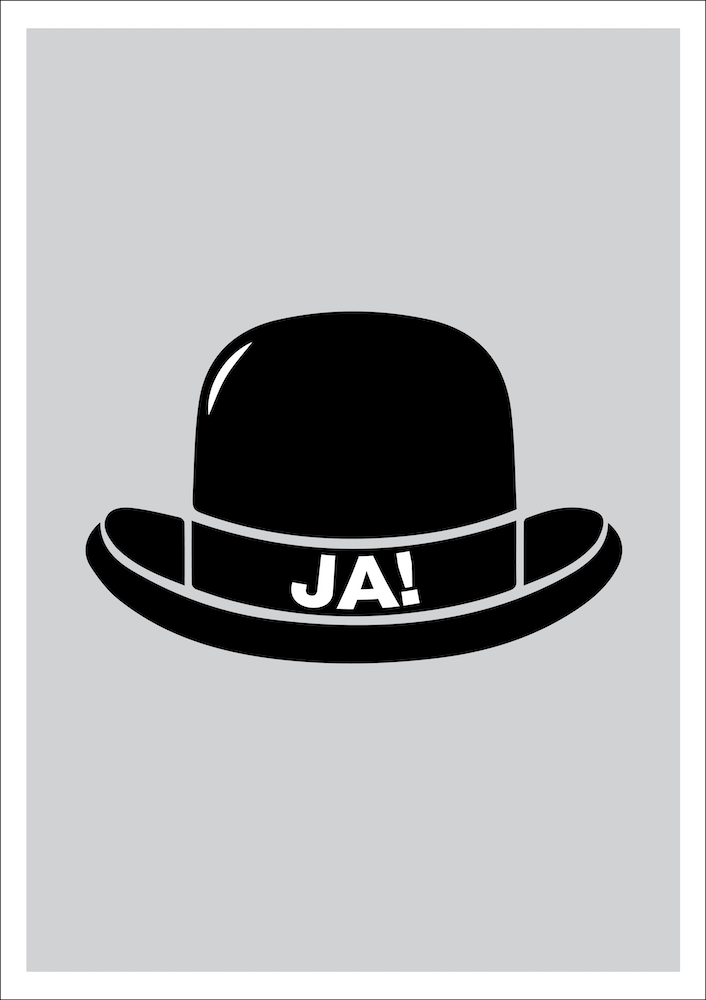 Plakat Jahat Grå - Kasia Lilja Plakater  - 5710495005705