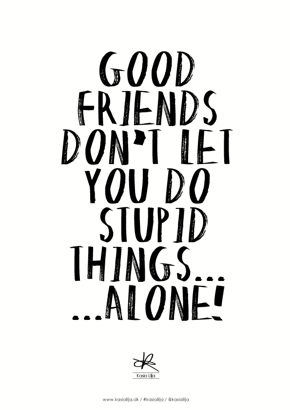 Kort Stupid Things - Kasia Lilja Plakater  - 5710495006535