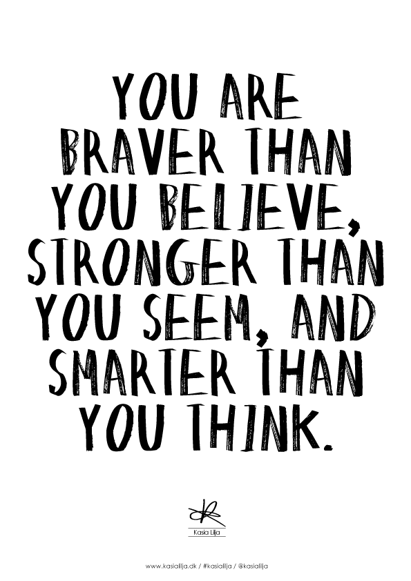 Kort Stronger - Kasia Lilja Plakater  - 5710495006627