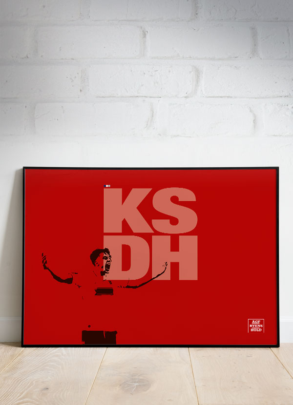 Ksdh Plakat Byens Hold Jubel 199 - Det Bedste Hjem Plakater