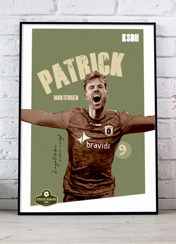 Ksdh Agf Plakat Paddy 199 - Det Bedste Hjem Plakater
