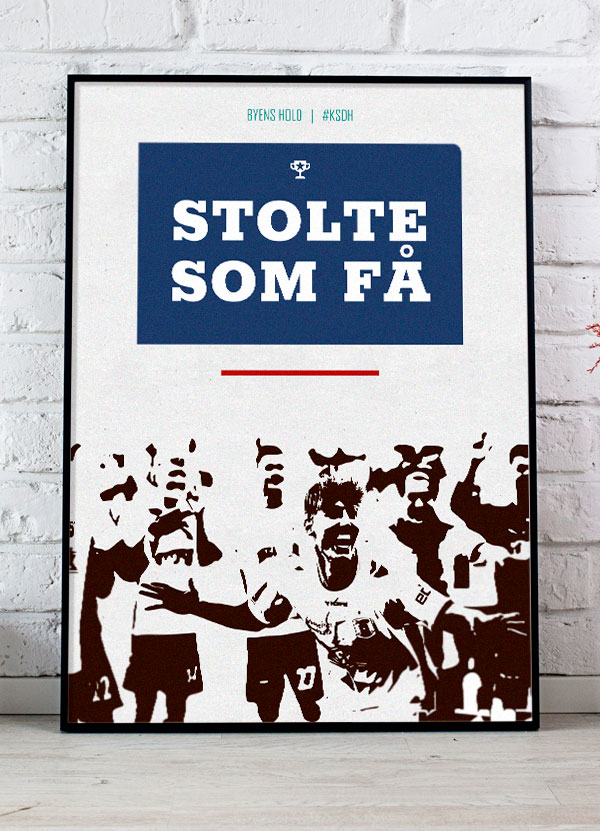 Agf Plakat Spillerjubel 199 - Det Bedste Hjem Plakater