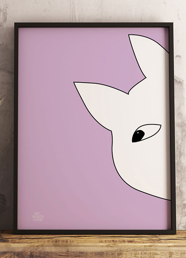 Plakat Med Katten 199 - Det Bedste Hjem Plakater