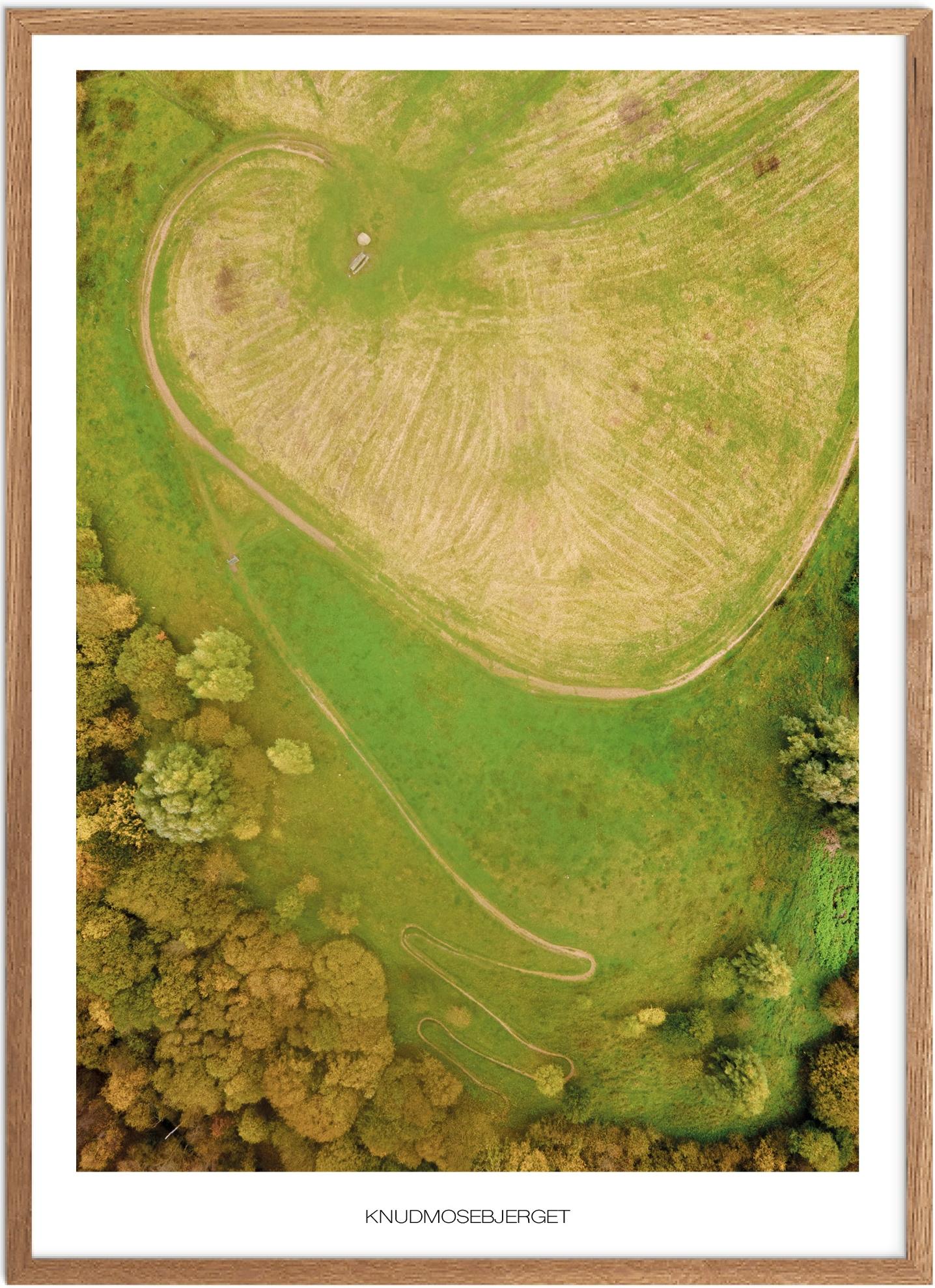 Plakat Knudmosebjerget Naturplakat Plakater Vestjylland Plakat Plakatsnedkeren Plakater Midtjylland - Plakatsnedkeren Plakater