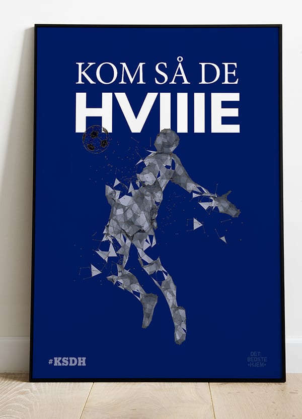 Kom Hviiie Illustration Plakat 199 - Det Bedste Hjem Plakater