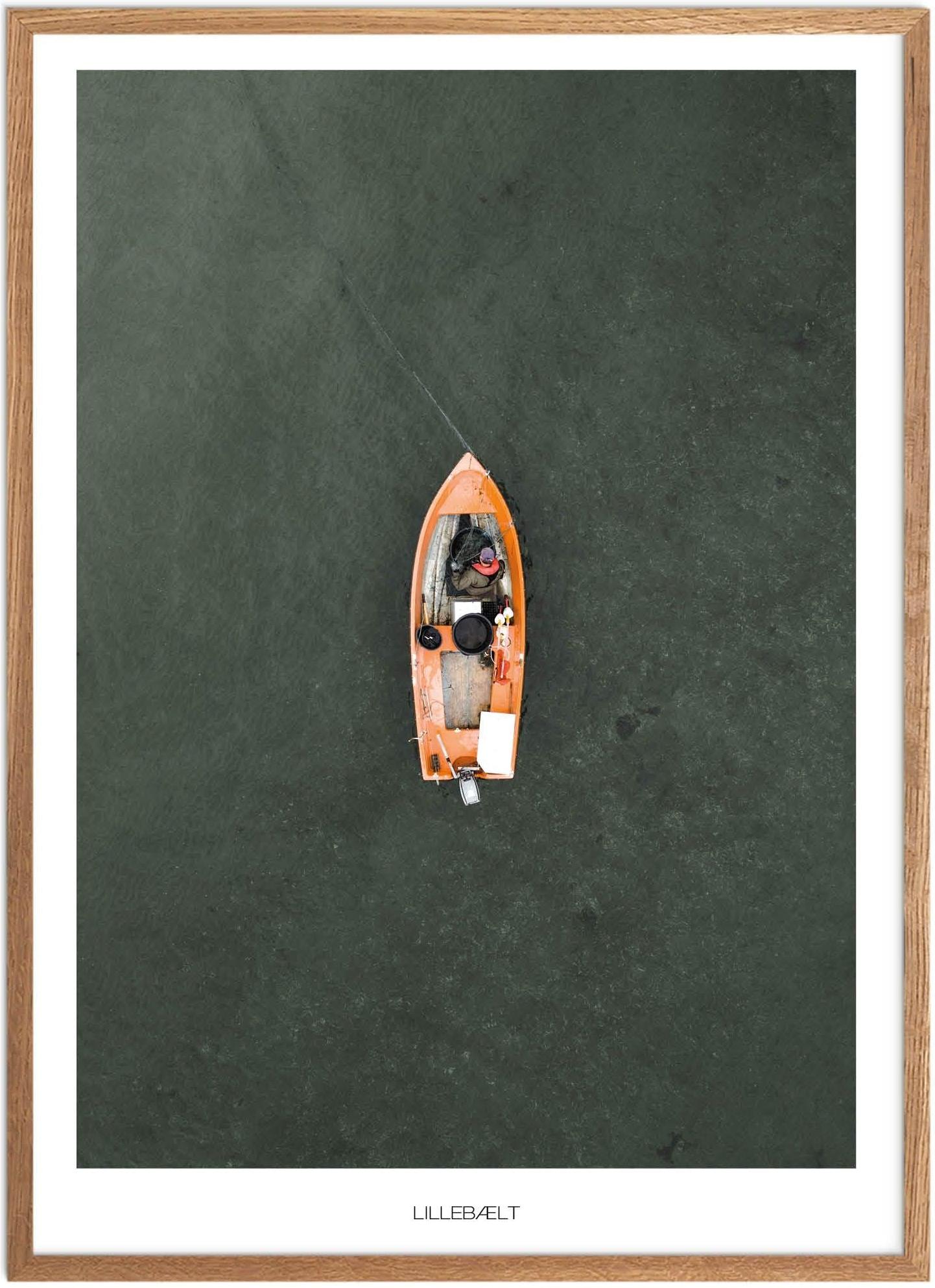 Plakat Lillebælt Naturplakat Plakater Sydjylland Plakat Plakatsnedkeren Bestsellere - Plakatsnedkeren Plakater