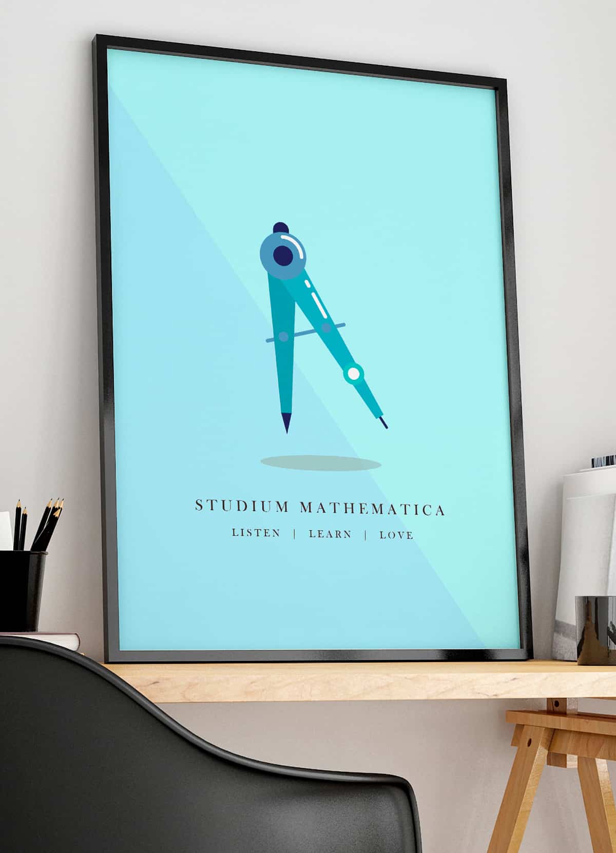 Matematikstuderende Plakat 199 - Det Bedste Hjem Plakater