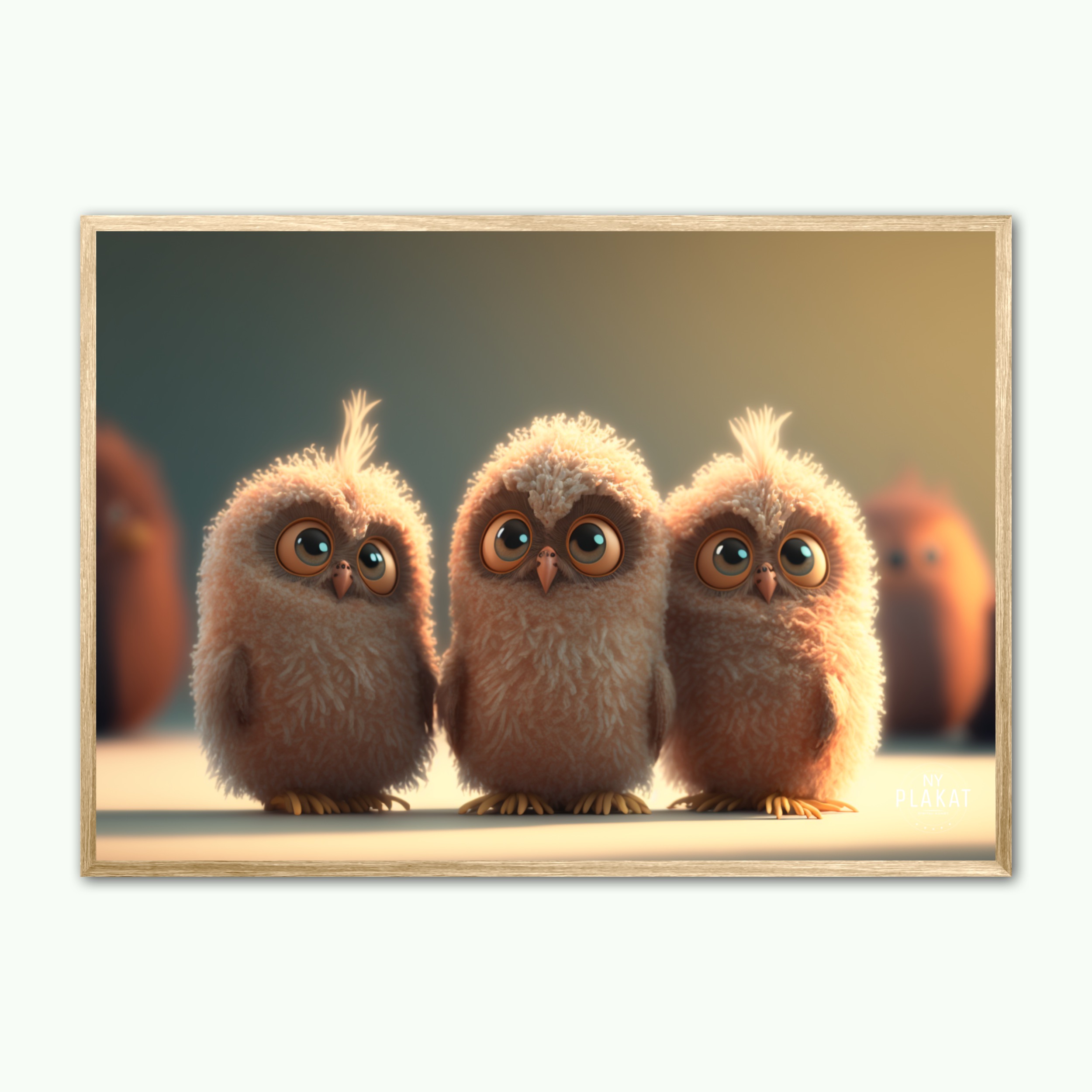 Plakat Med Mcowls Ugle - Ny Plakat Plakater