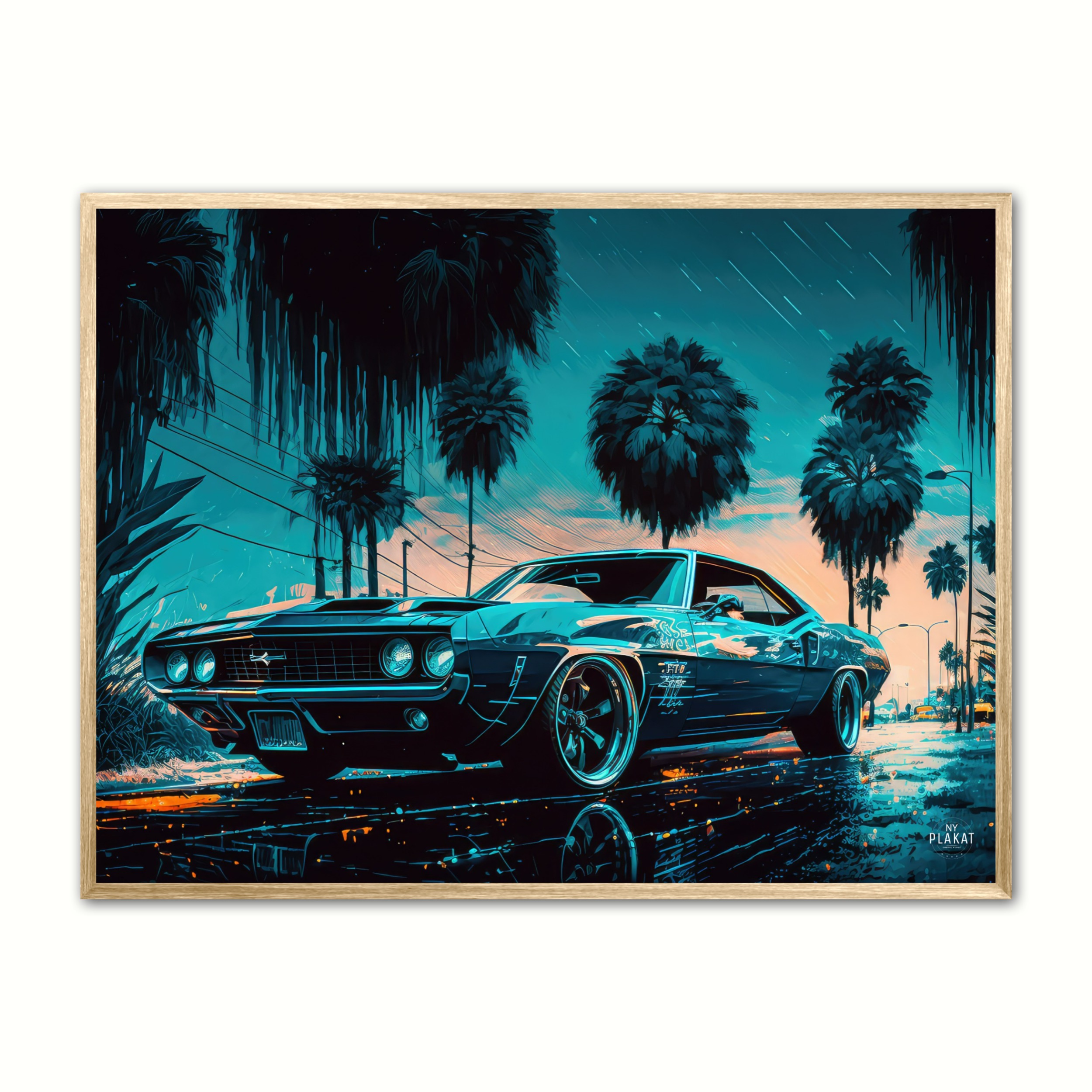 Plakat Med Nitro Knight - Ny Plakat Plakater