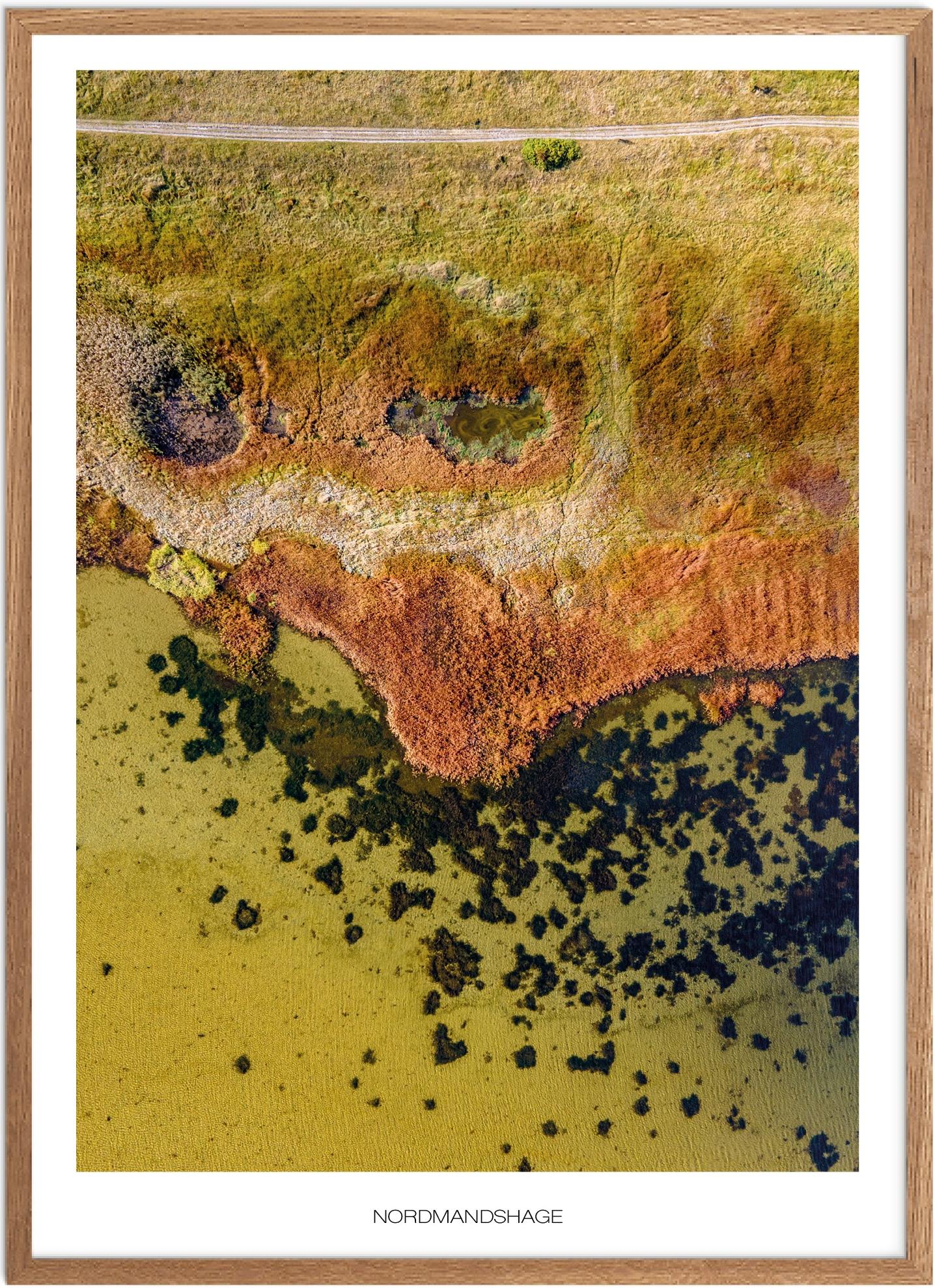 Plakat Nordmandshage Naturplakat Plakater Nordjylland Plakat Plakatsnedkeren Drone Plakater - Plakatsnedkeren Plakater