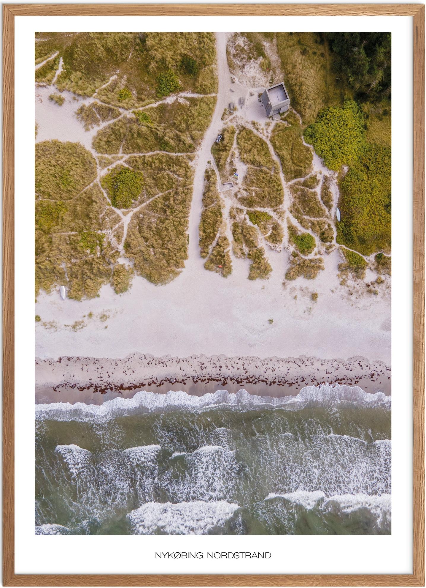 Plakat Nykøbing Nordstrand Naturplakat Plakater Vestsjælland Plakat Plakatsnedkeren Plakater Odsherred - Plakatsnedkeren Plakater
