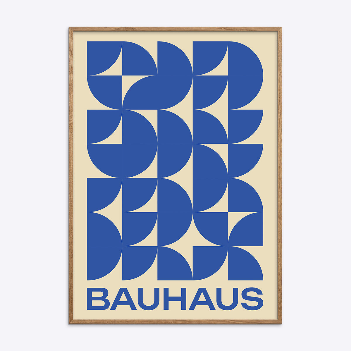 Bauhaus Plakat Blå 016 - Poster Society Plakater