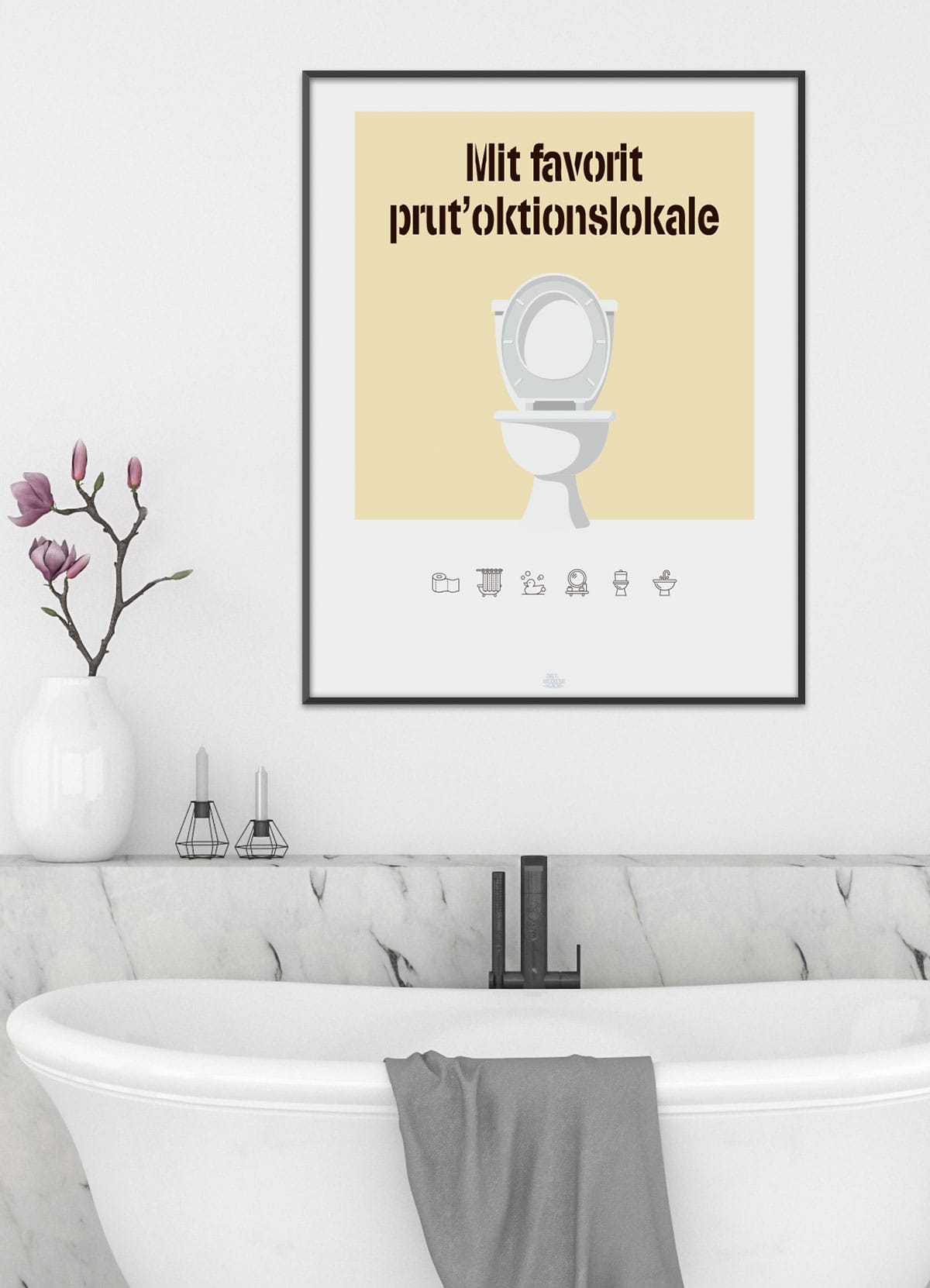 Prutoktionslokale Plakat 199 - Det Bedste Hjem Plakater