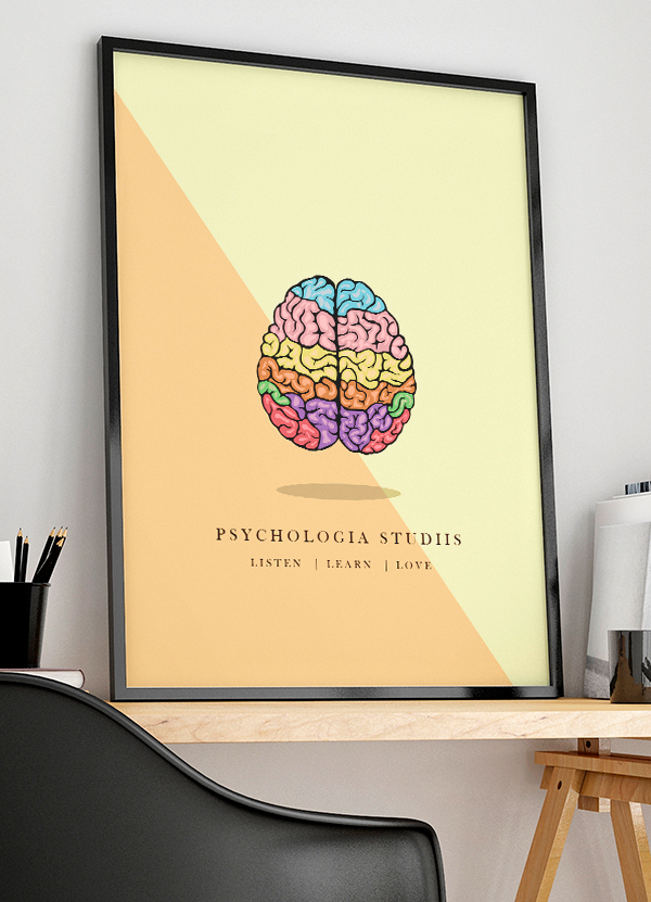 Psykologistuderende Plakat 199 - Det Bedste Hjem Plakater