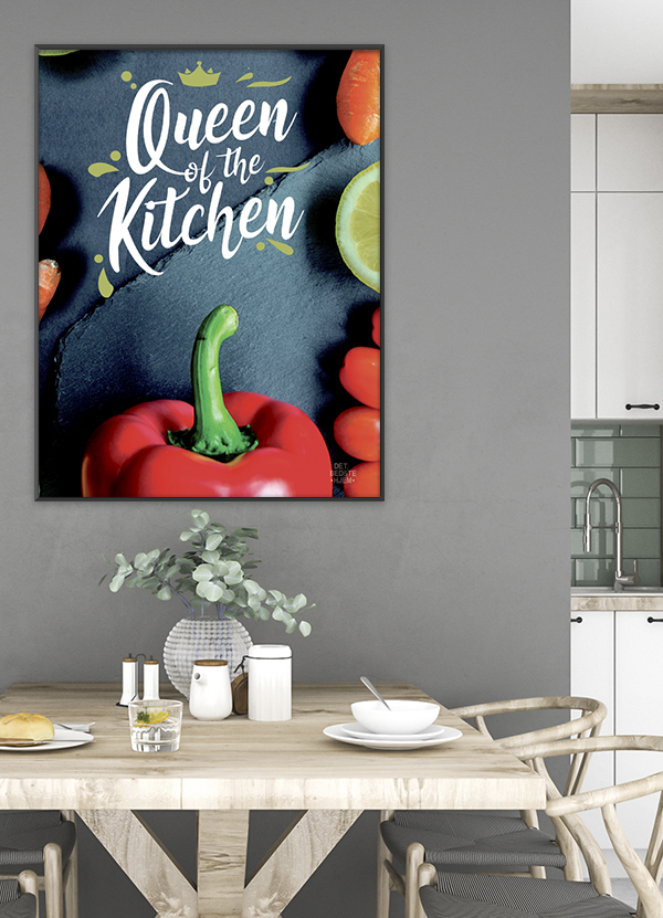 Serie1queen The Kitchen Plakat 199 - Det Bedste Hjem Plakater