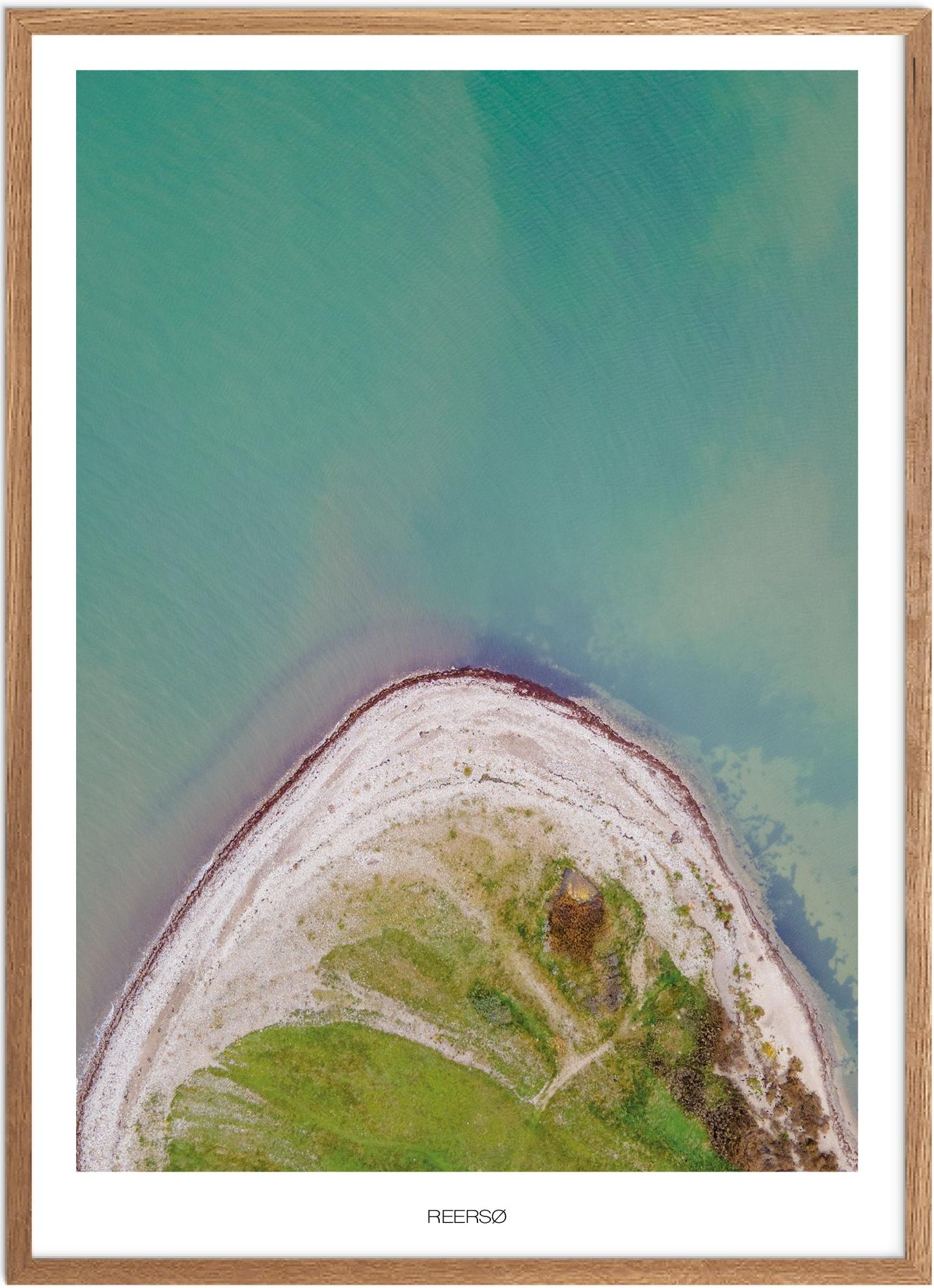 Plakat Reersø Naturplakat Plakater Vestsjælland Plakat Plakatsnedkeren Drone Plakater - Plakatsnedkeren Plakater